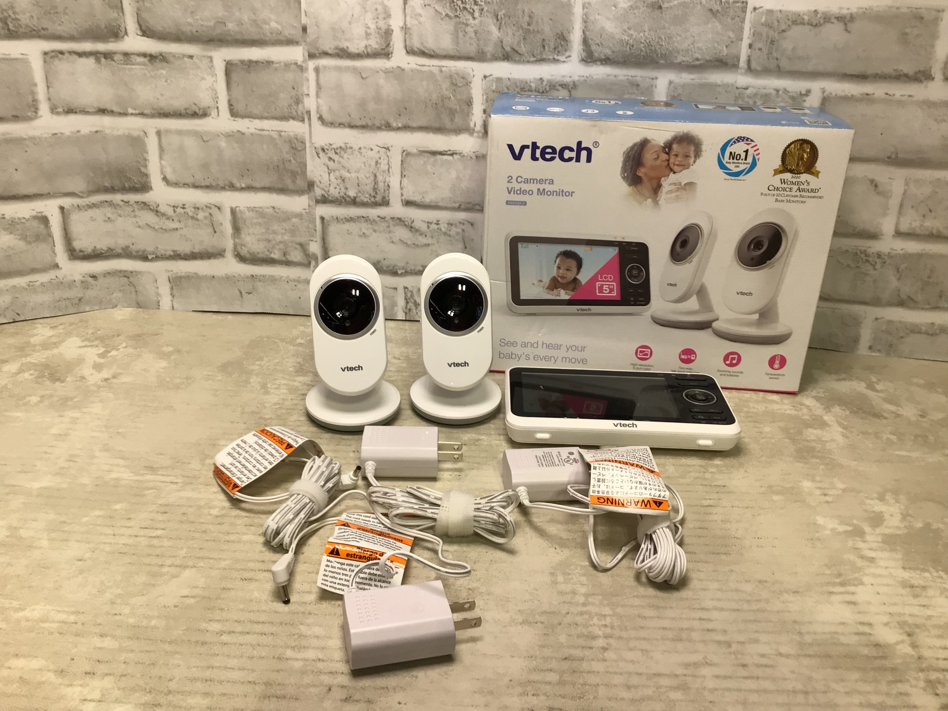 VTech VM350-2 Video Monitor with 12-hr Video-mode (7702885040366)