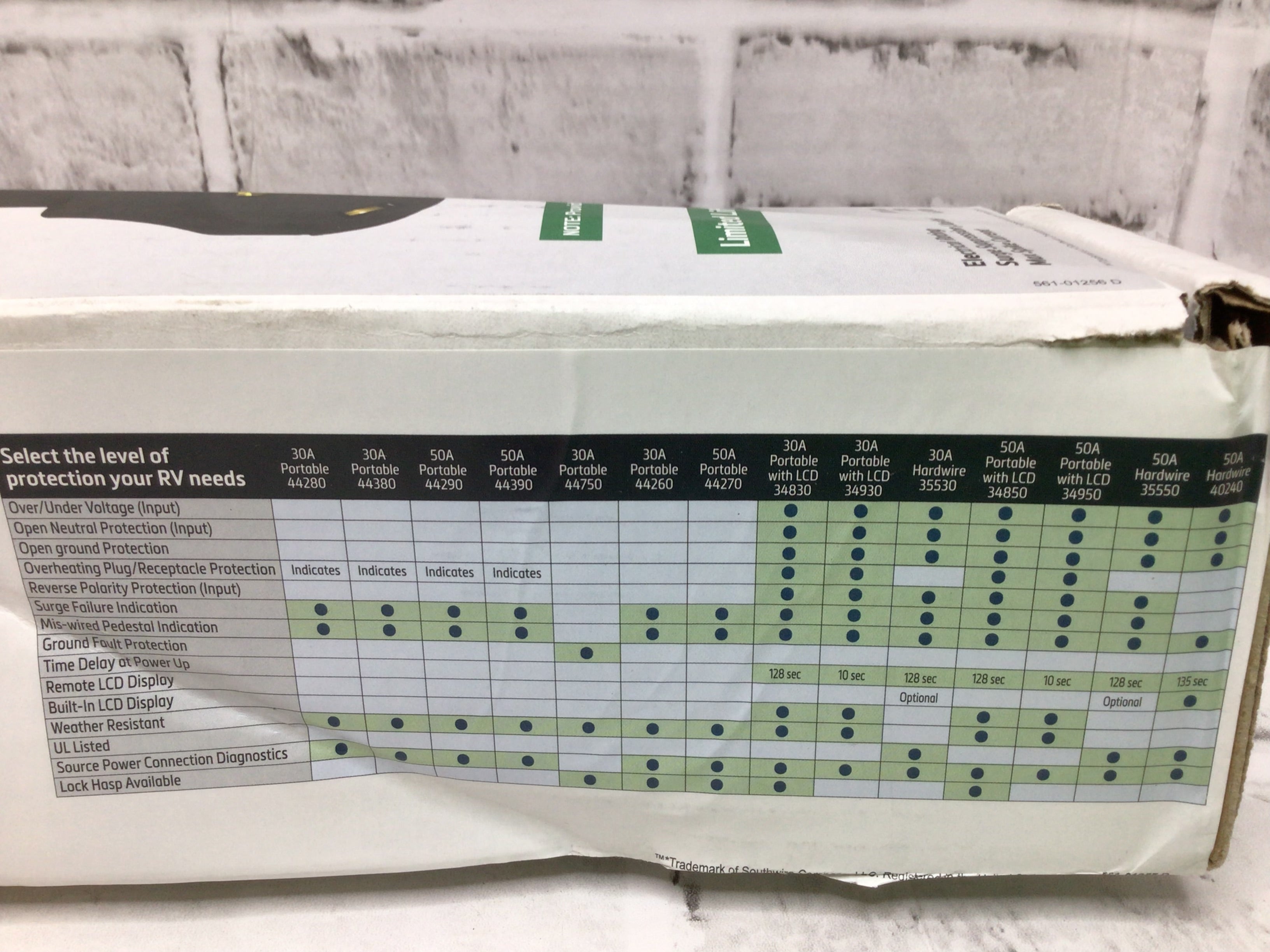 Southwire Surge Guard (44260) 30 Amp RV Surge Protector (8096471646446)