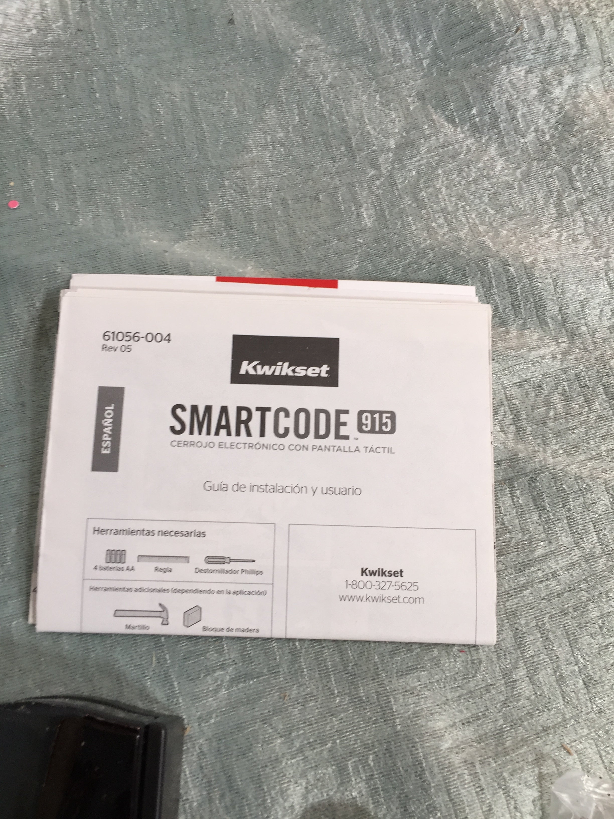 Kwikset 99150-003 SmartCode 915 Touchscreen Electronic UL Deadbolt with Key (7624437858542)
