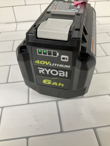 Ryobi OP40602 40V Lithium-ion 6.0 Ah High Capacity Battery | Reconditioned (6922745282743)