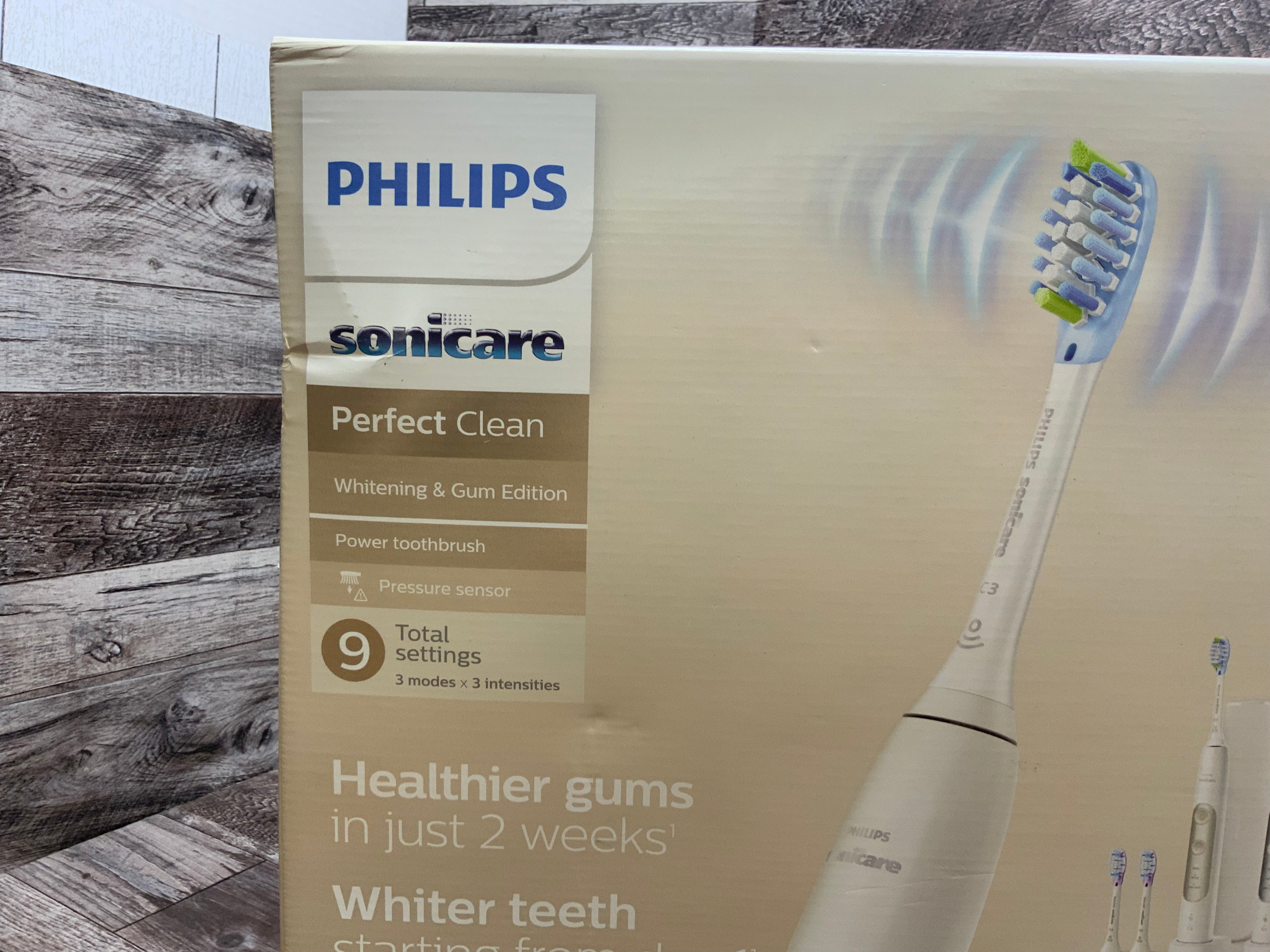Philips Sonicare PerfectClean Rechargeable Toothbrush, 2Pack (HX751