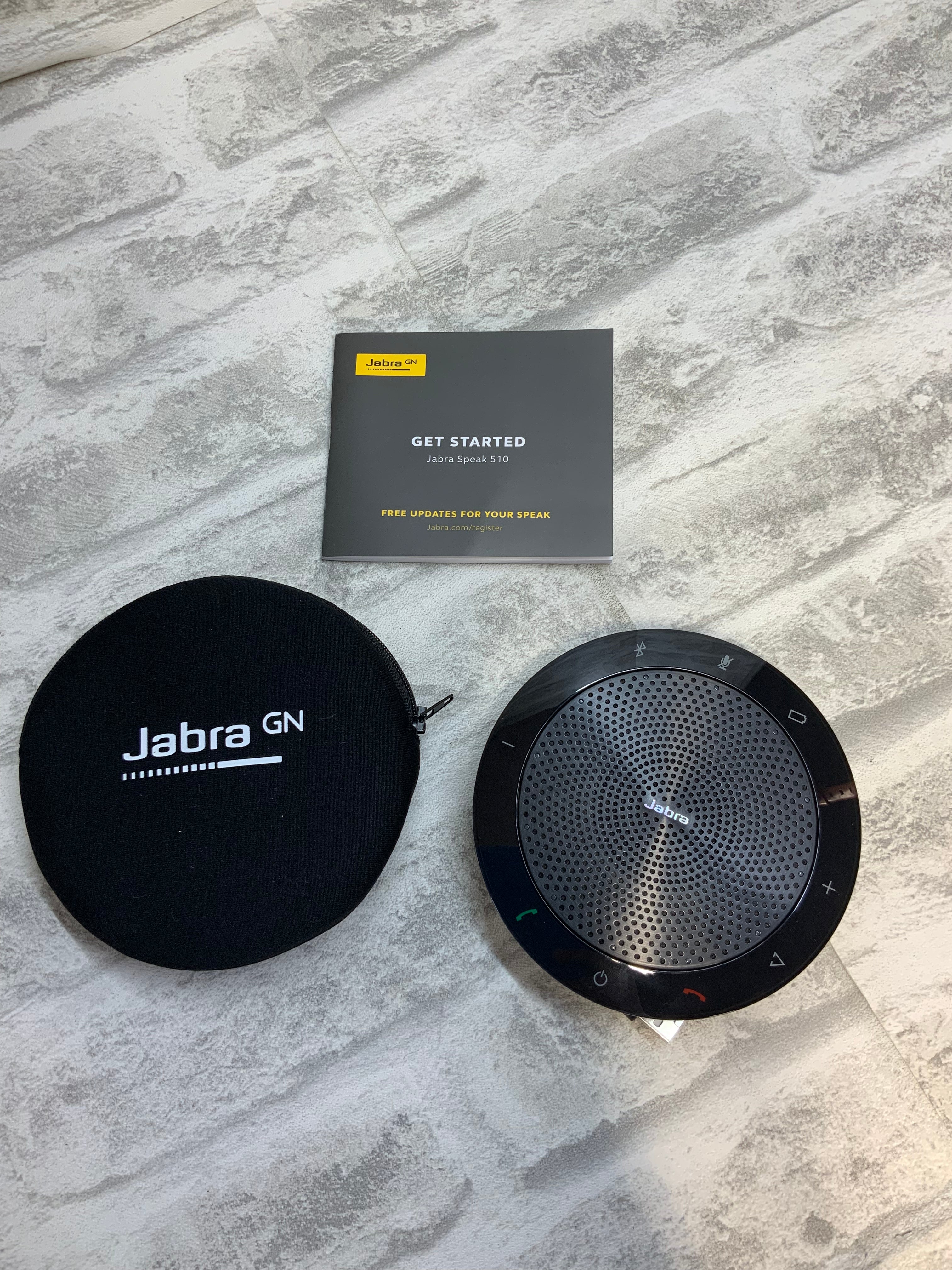 Jabra Speak 510 Wireless Bluetooth Speaker for Softphone and Mobile Phone (7588073242862)