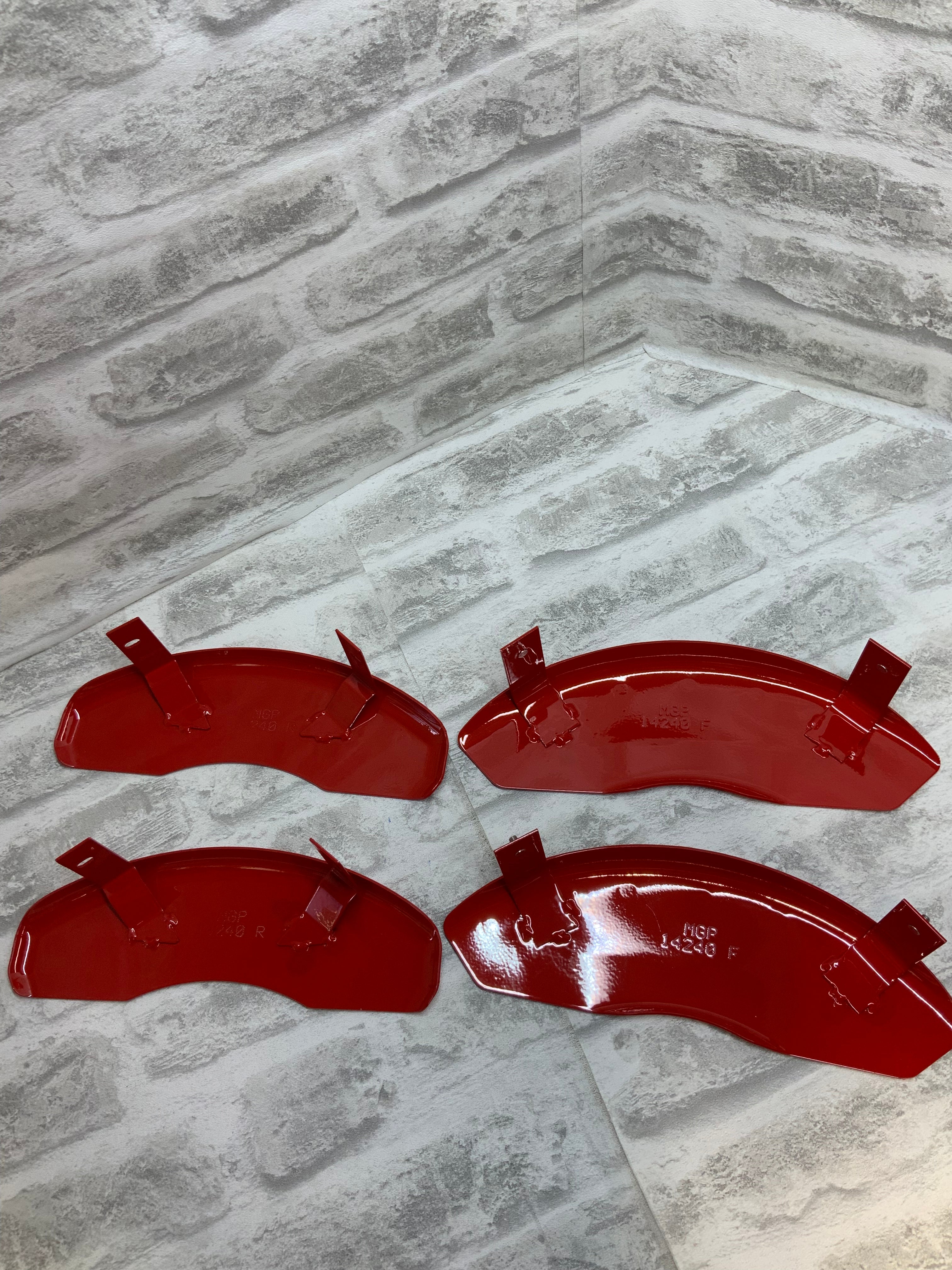 MGP Caliper Covers Red Front and Rear Brake Covers for 2016-2020 Camaro (7578075398382)