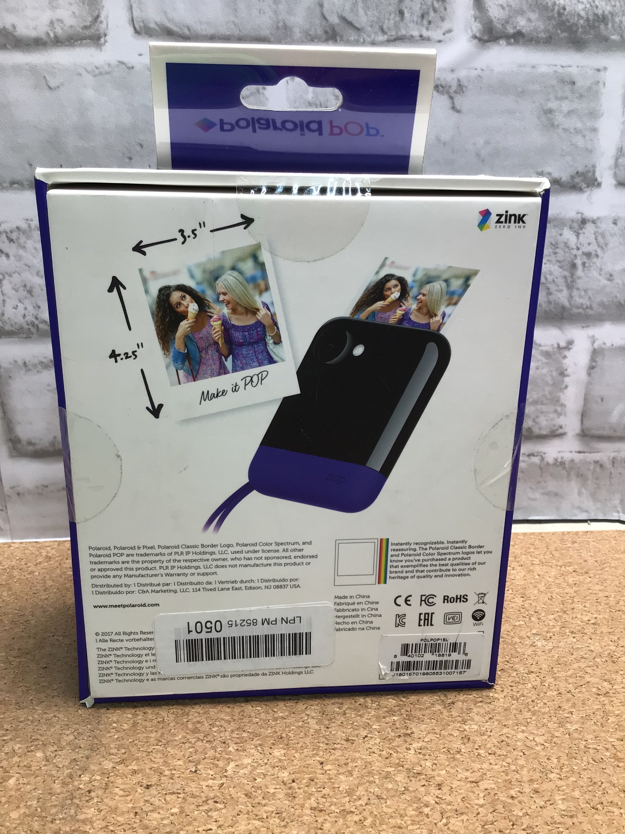 Zink Polaroid POP 3x4