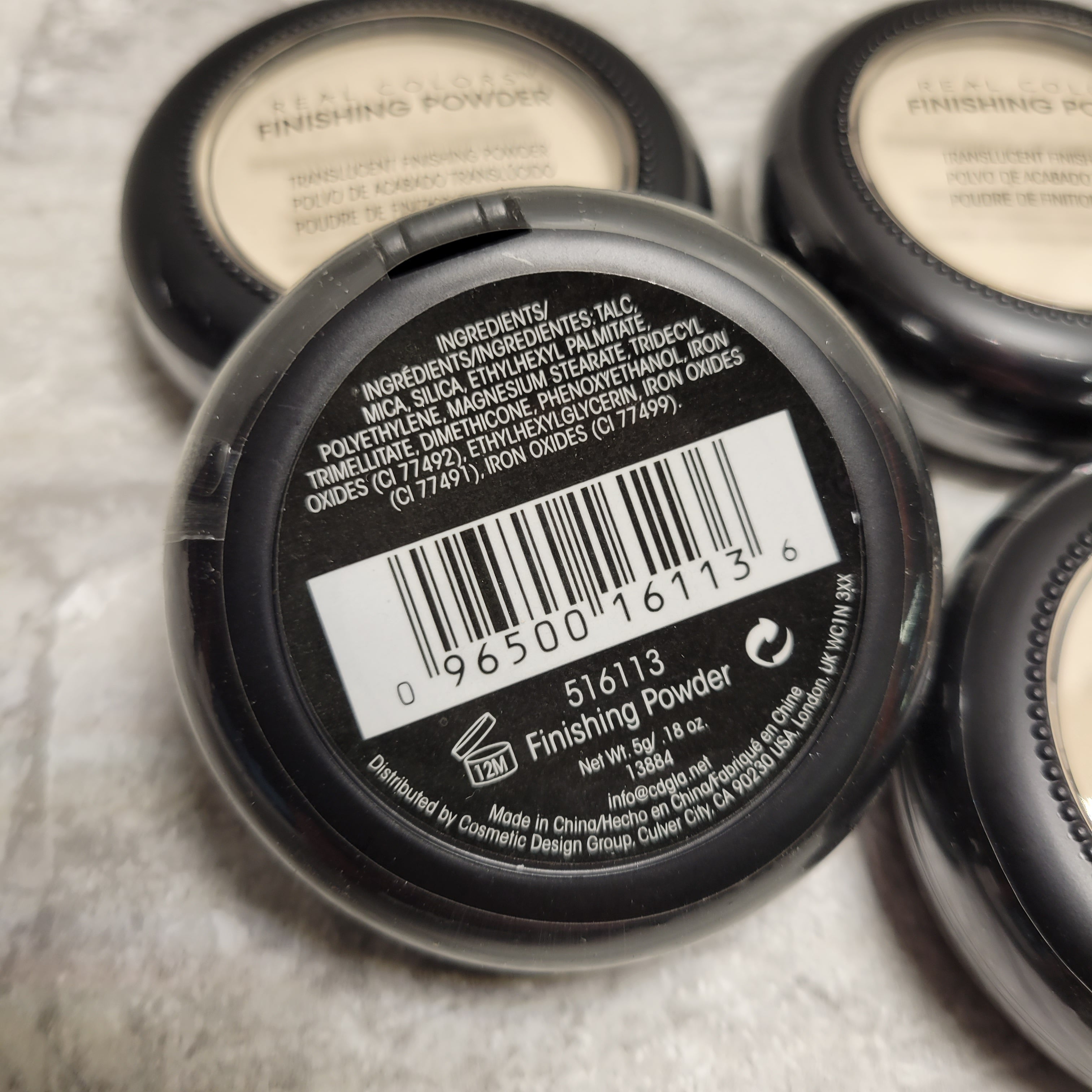 Translucent Finishing Powder Real Colors .18 oz each, Lot of 6 (8061499408622)