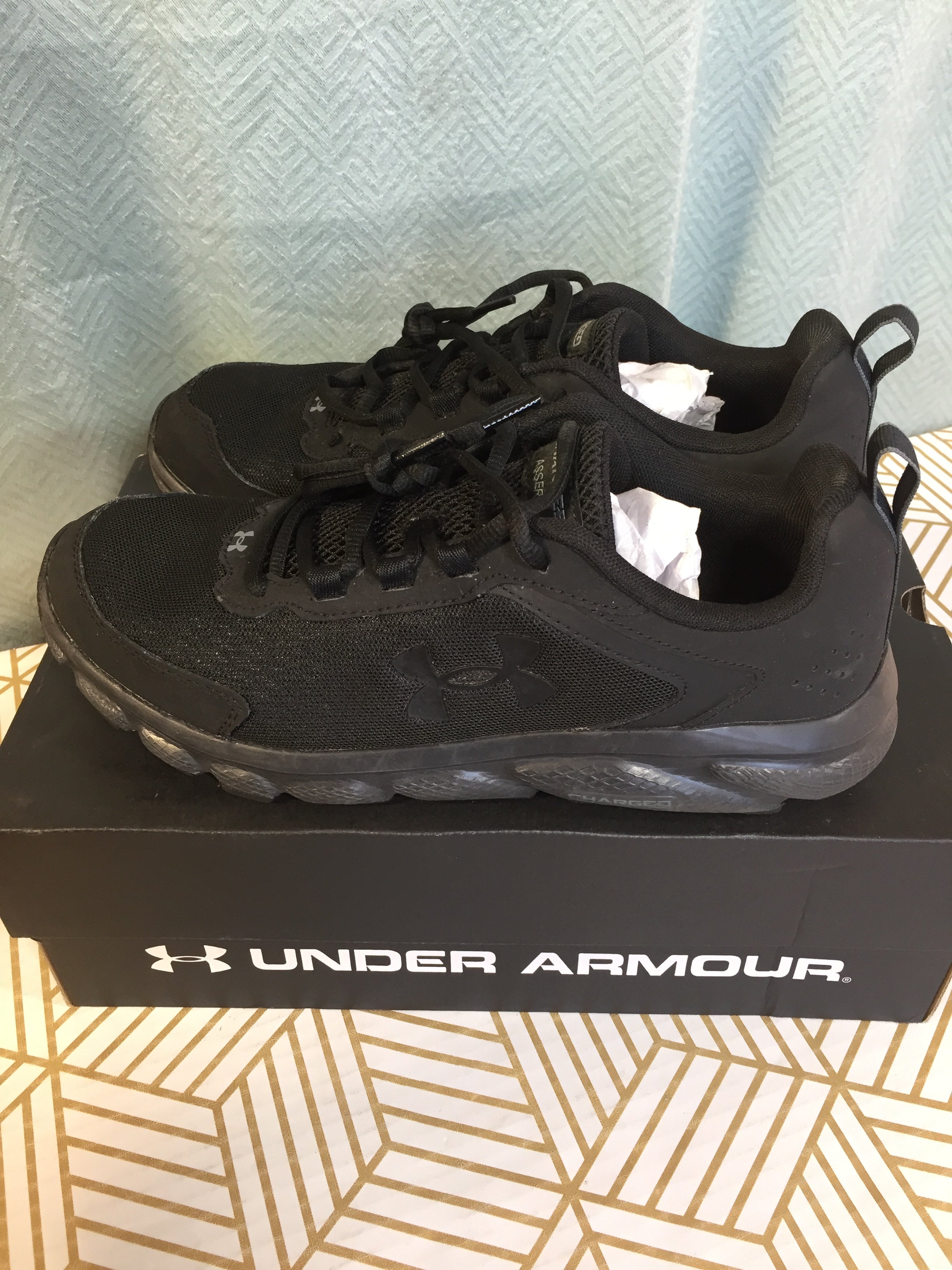 Under Armour Men's Charged Assert 9 Running Shoes US Size 10 (7772346319086)