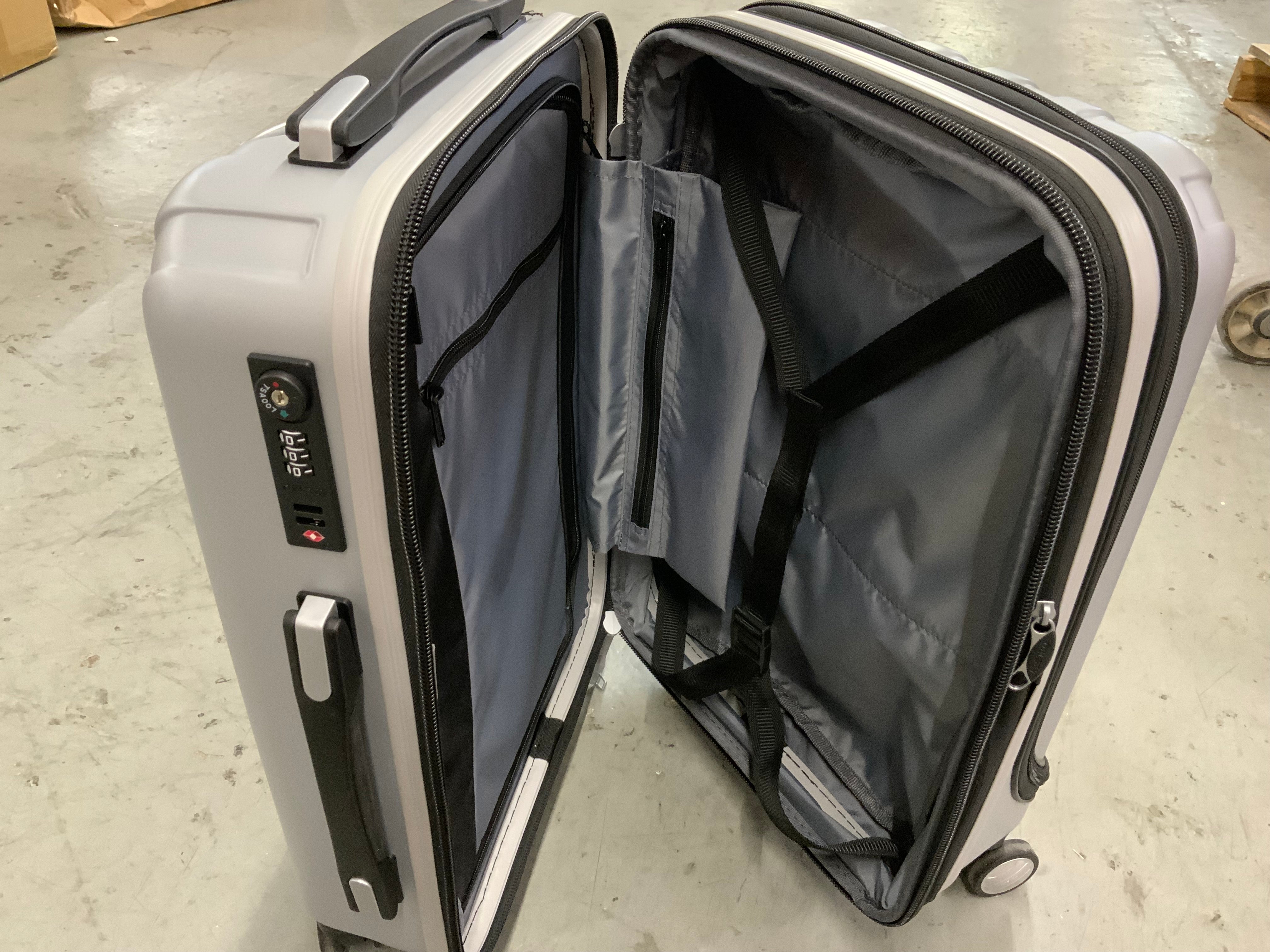 DELSEY Paris Titanium Hardside Expandable Luggage with Spinner Wheels