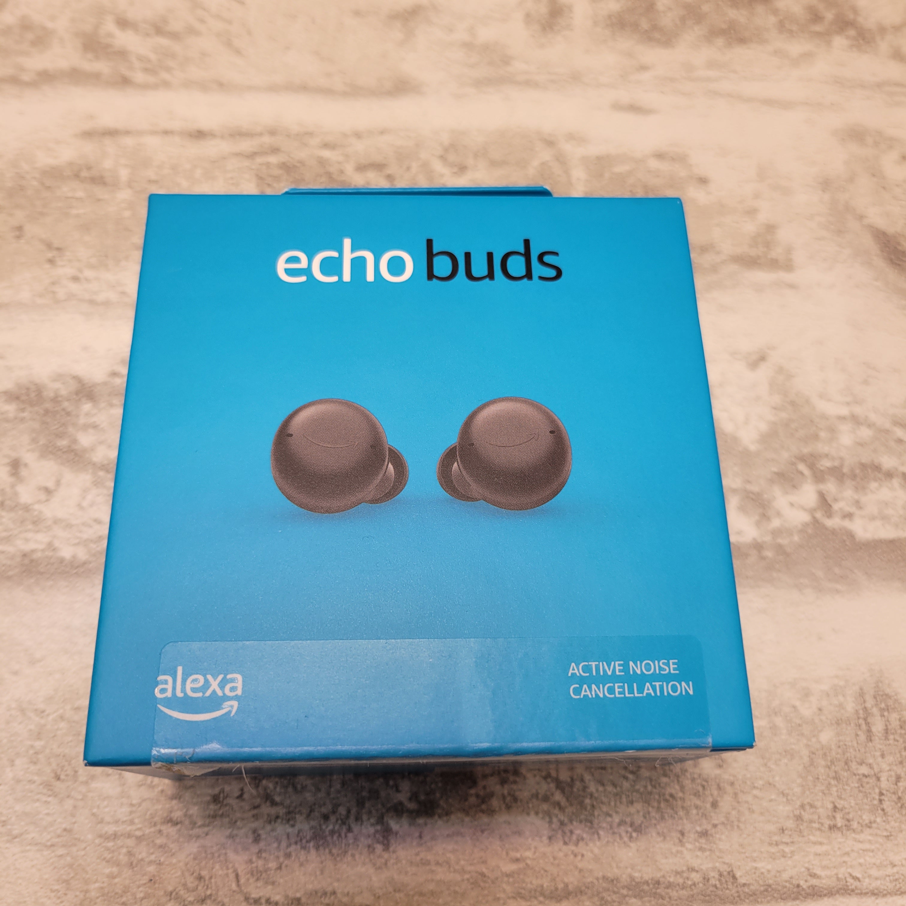 Echo Buds (2nd Gen) Wireless earbuds with active noise cancellation, Black (7872266600686)
