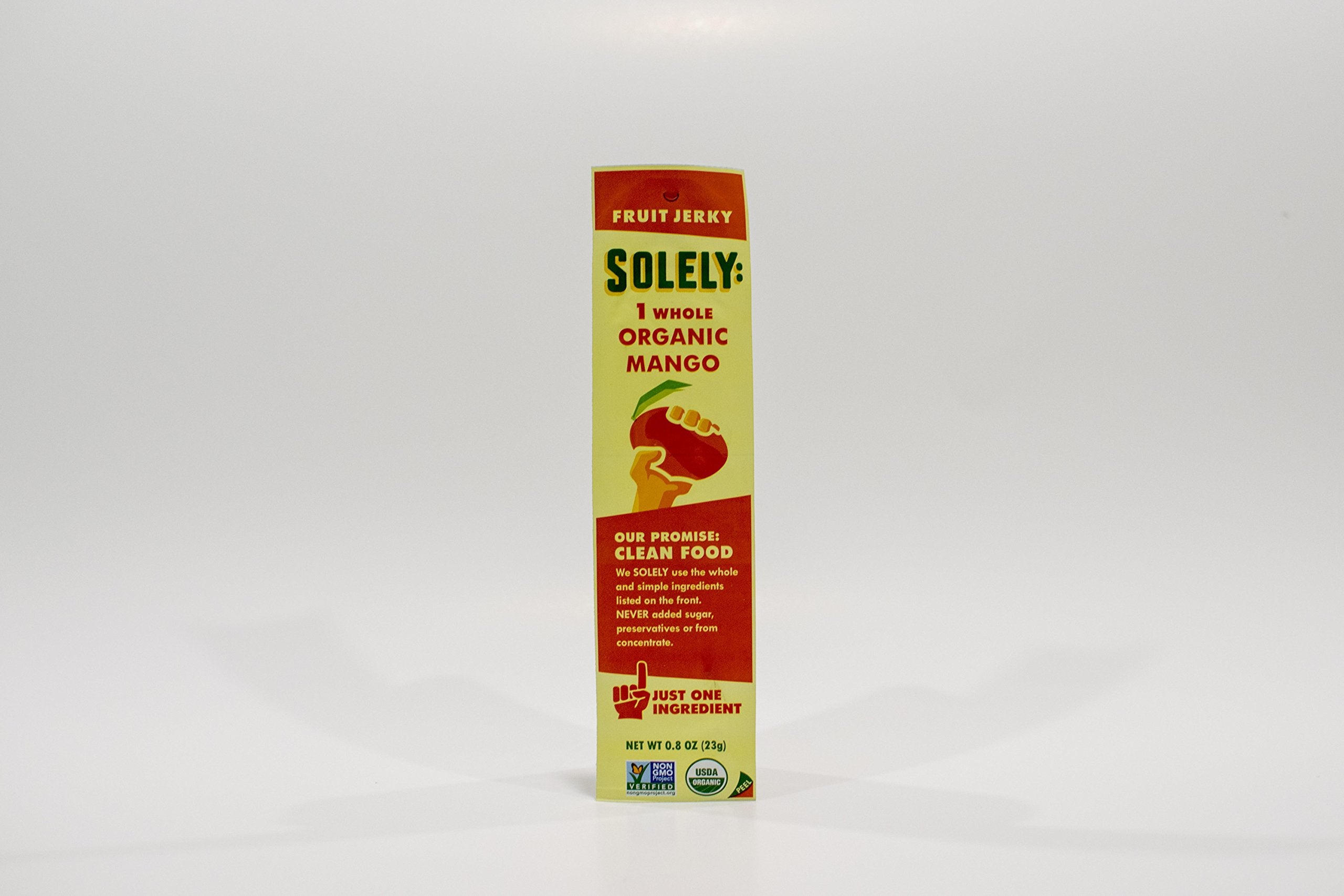 Solely Fruit Jerky - Organic Mango 12 Pack(S) (7743847923950)