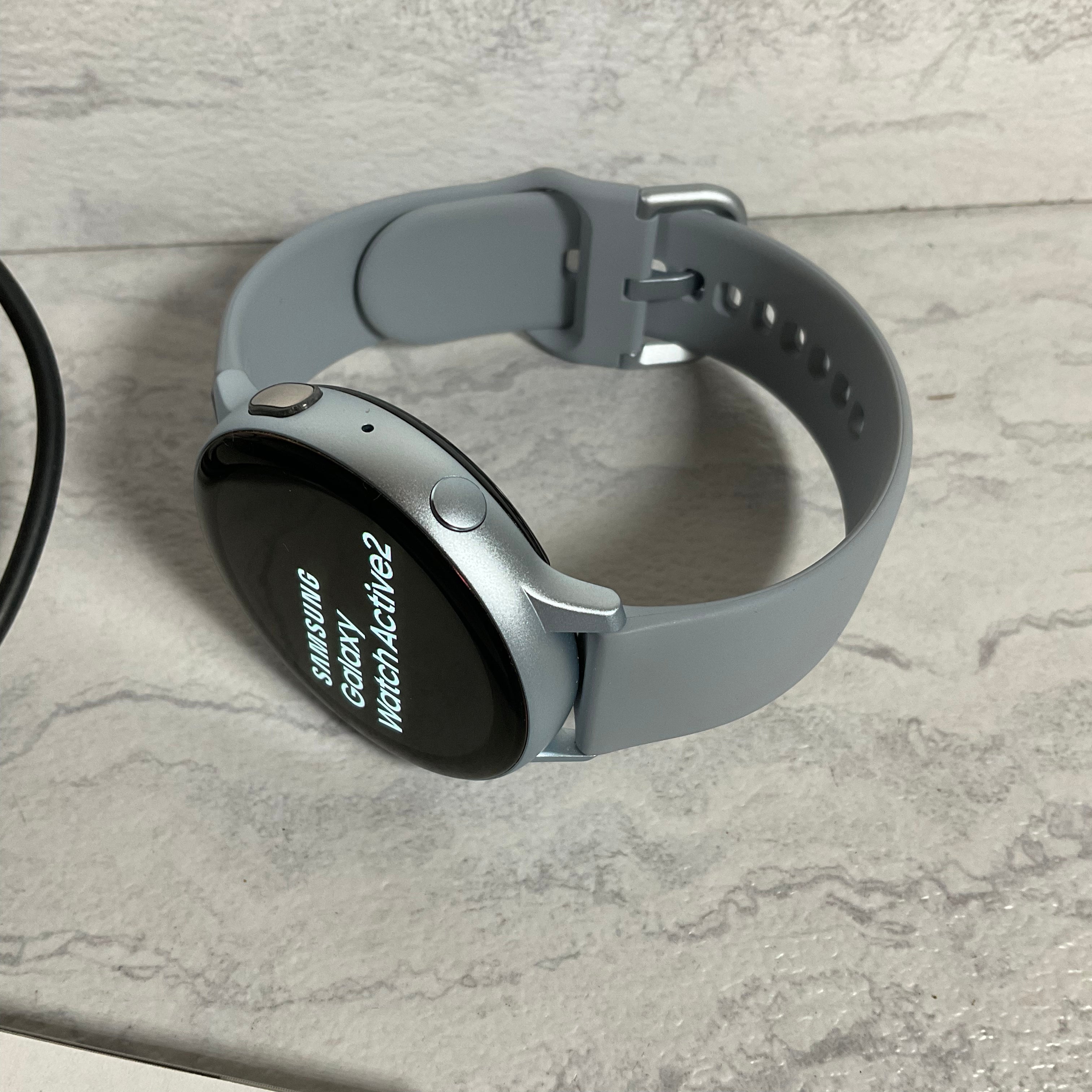SAMSUNG Galaxy Watch Active 2 (44mm, GPS, Bluetooth) Smart Watch Silver (7331469263086)