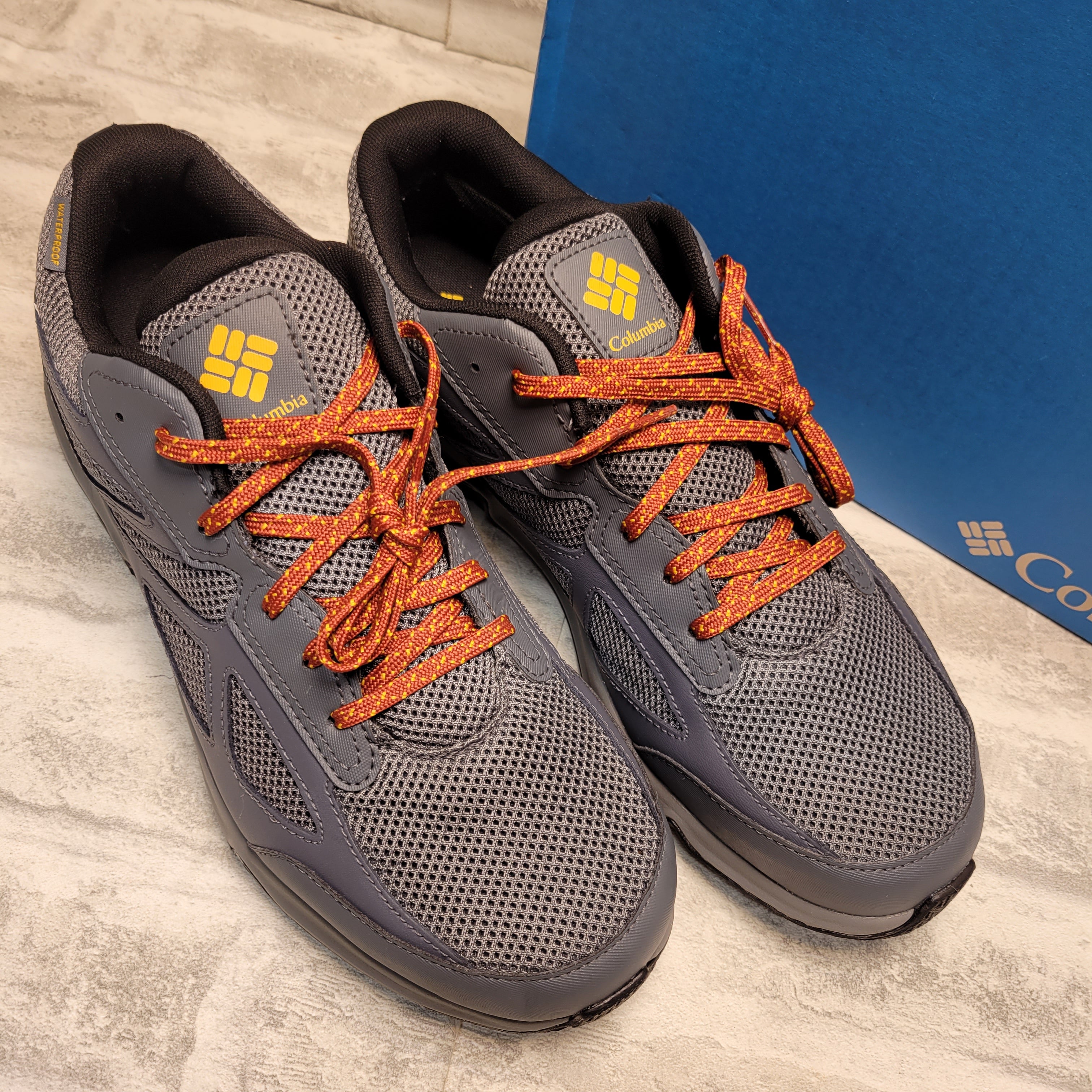 Columbia Mens Vitesse Fasttrack Waterproof Hiking Shoe 10.5 Graphite/B