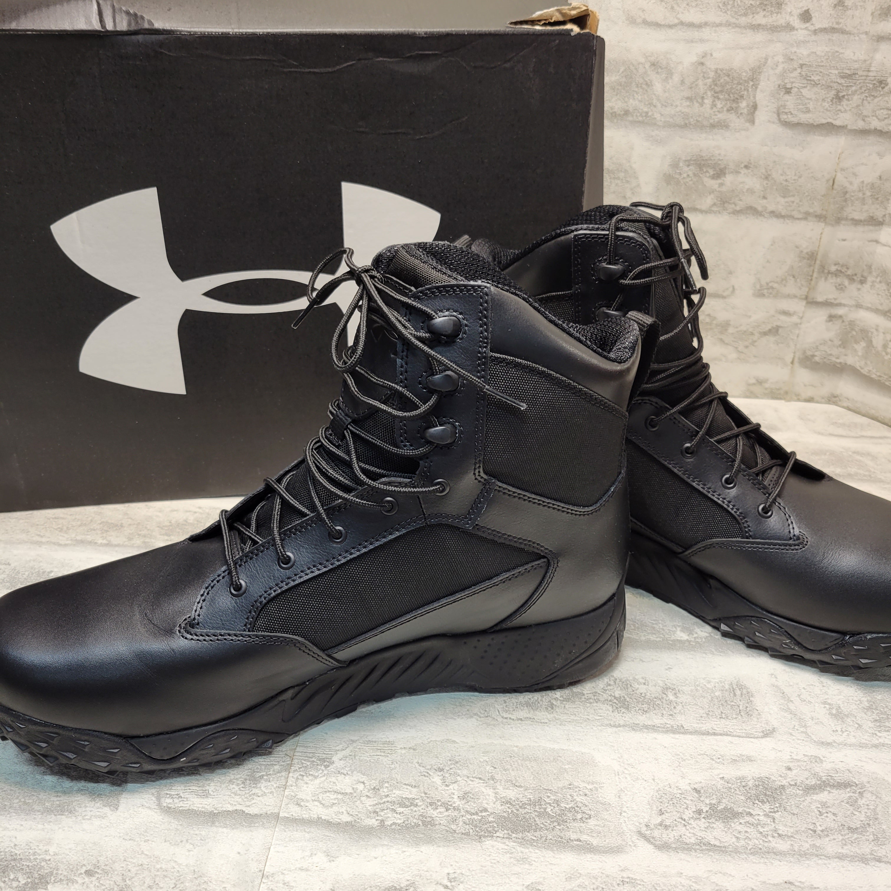 Under Armour Men's Stellar Tac Waterproof Military and Tactical Boot, 13, Black (7878184960238)