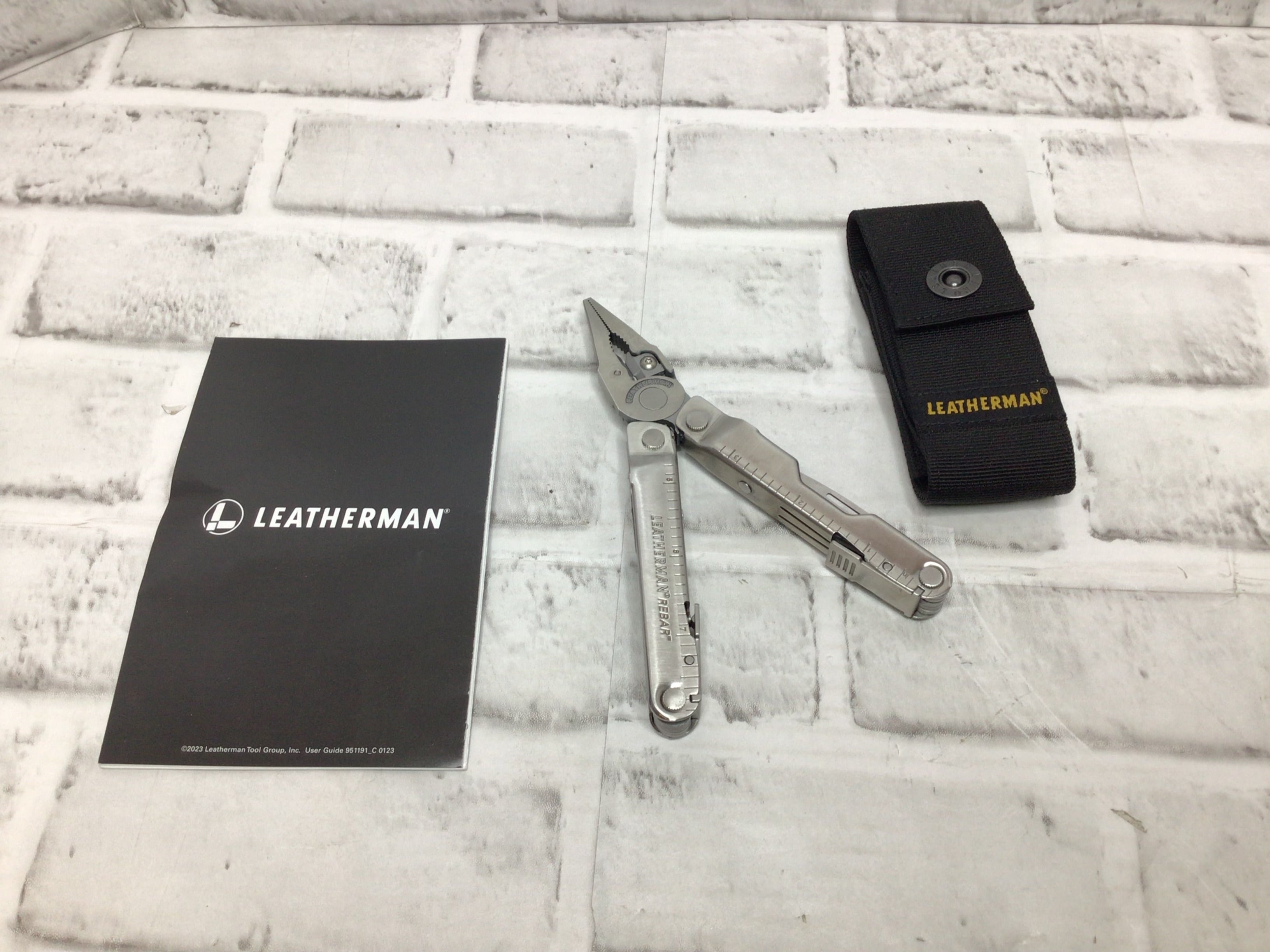 LEATHERMAN MultiTool 832297 Knifeless Rebar, 16 Tools, Pliers *OPEN B
