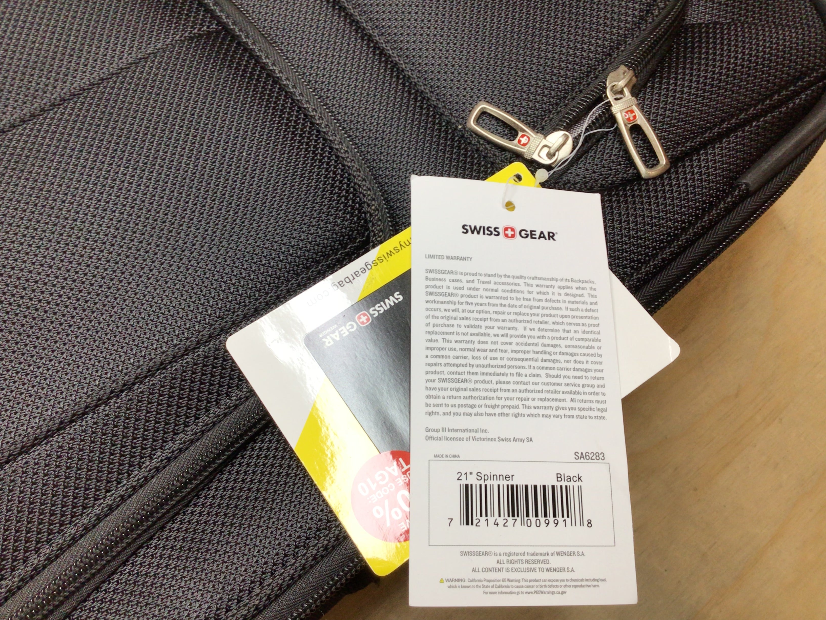 Swissgear 6283 Sion Black 21