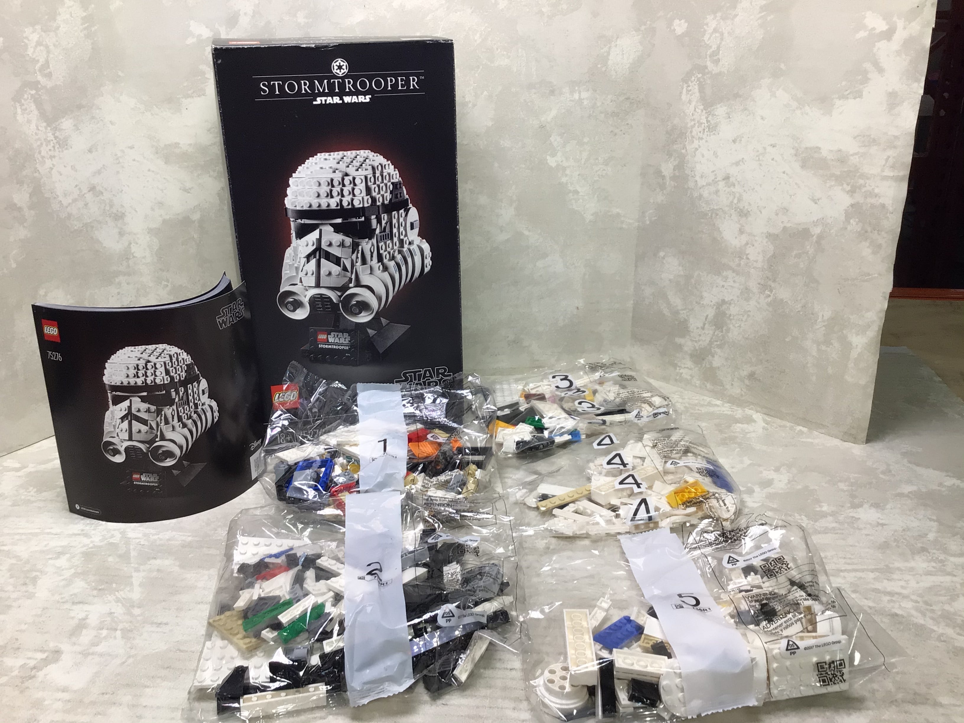 LEGO Star Wars Stormtrooper Helmet 75276 Building Kit, (7671947657454)