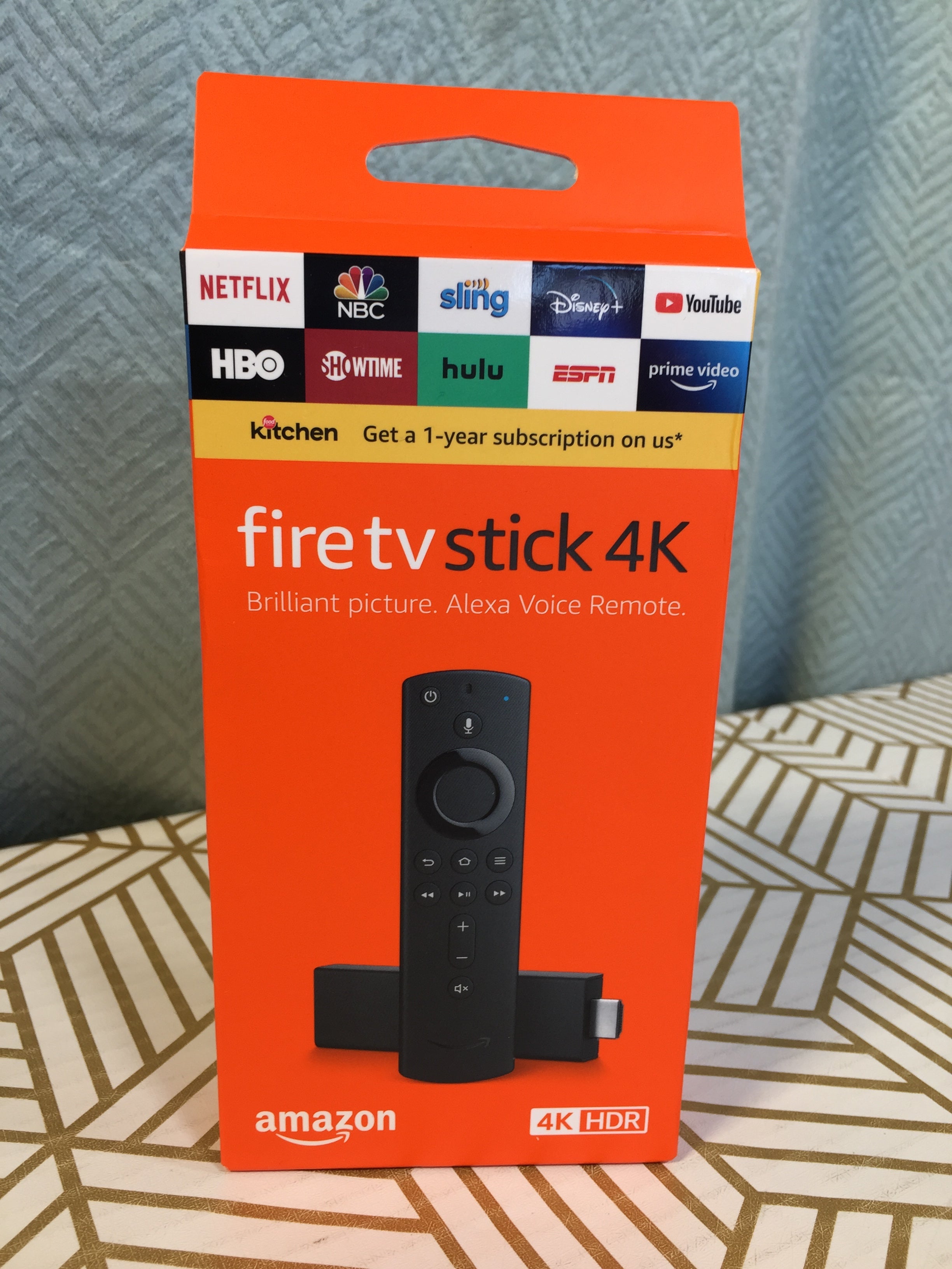 Fire TV Stick 4K streaming device with Alexa Voice Remote (includes TV controls) | Dolby Vision (7763795378414)