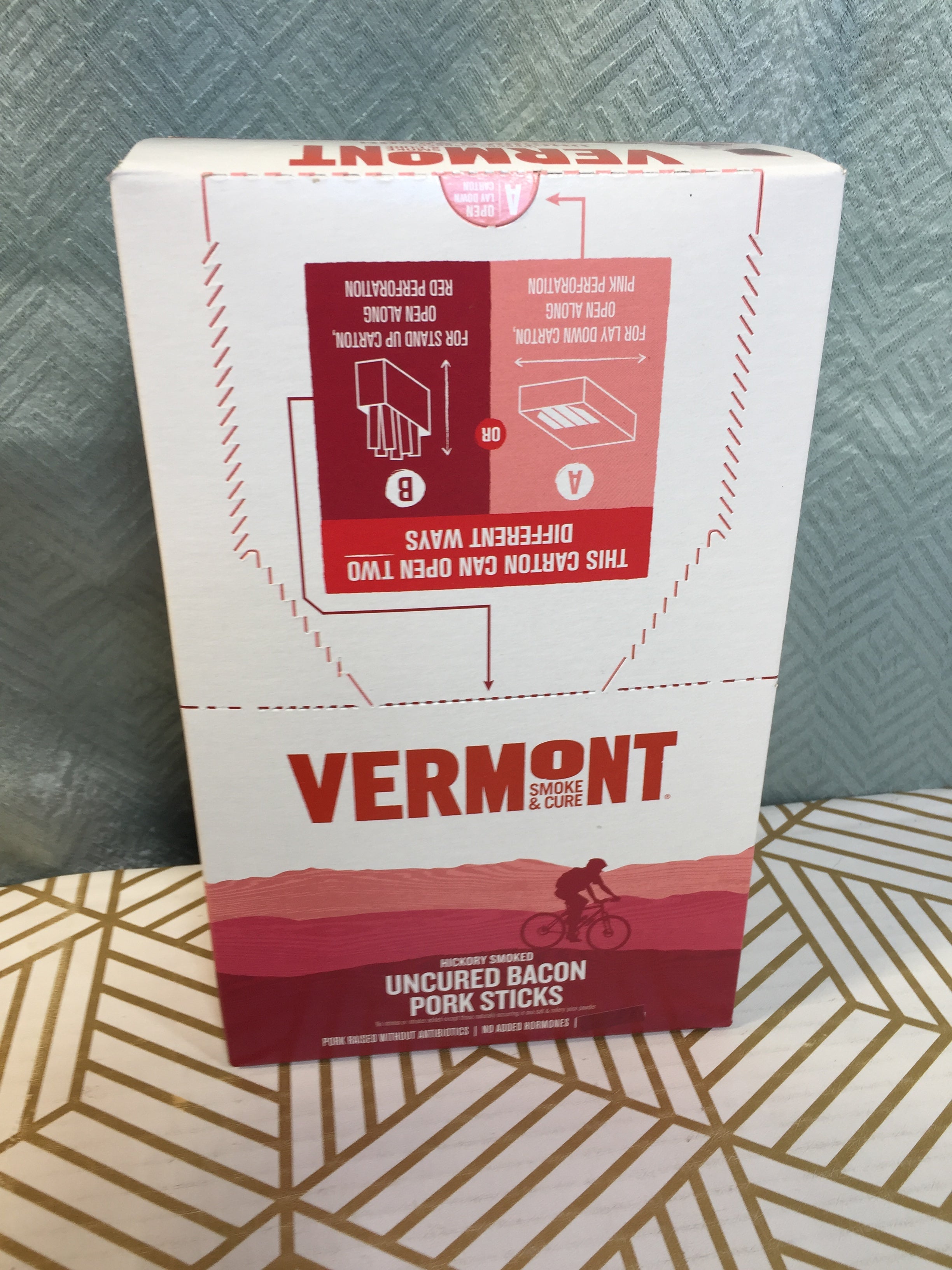 Vermont Smoke & Cure Meat Sticks - Uncured Bacon - 24 Count (7760692576494)