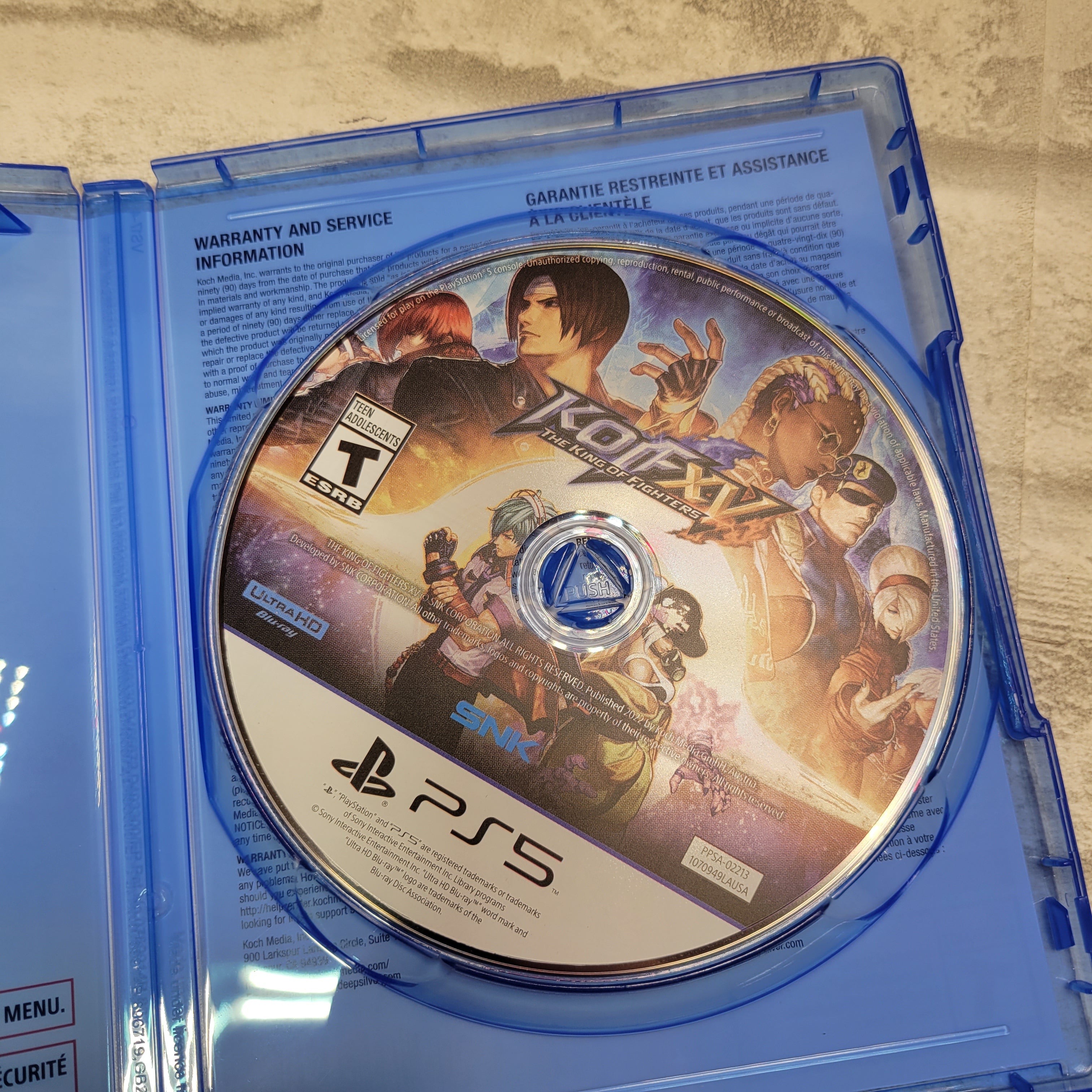 The King of Fighters XV - PlayStation 5 (7687981629678)
