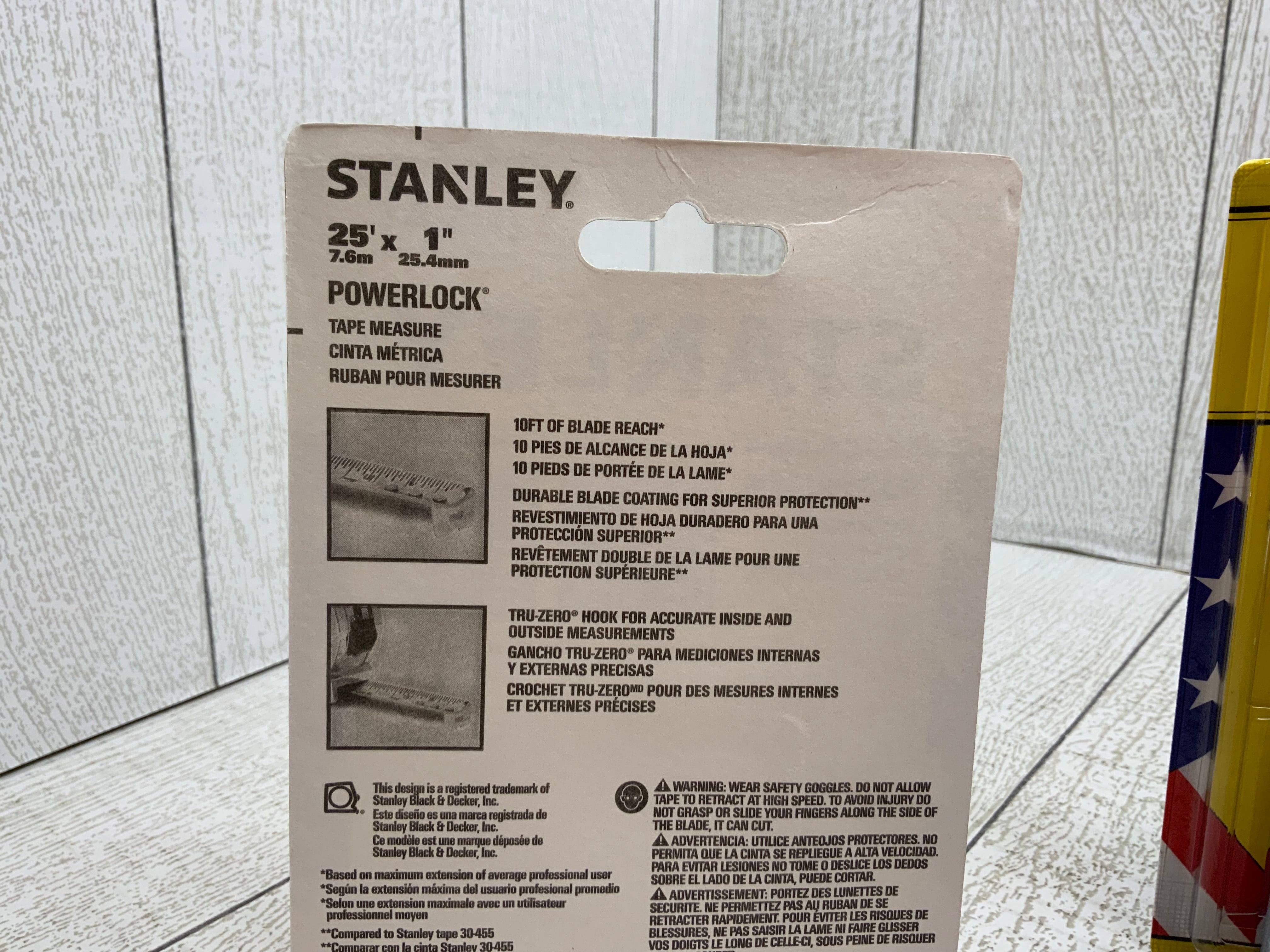 STANLEY Tape Measure, Chrome, 25-Foot (33-425) **LOT OF 6 Tape Measures** (8044805718254)