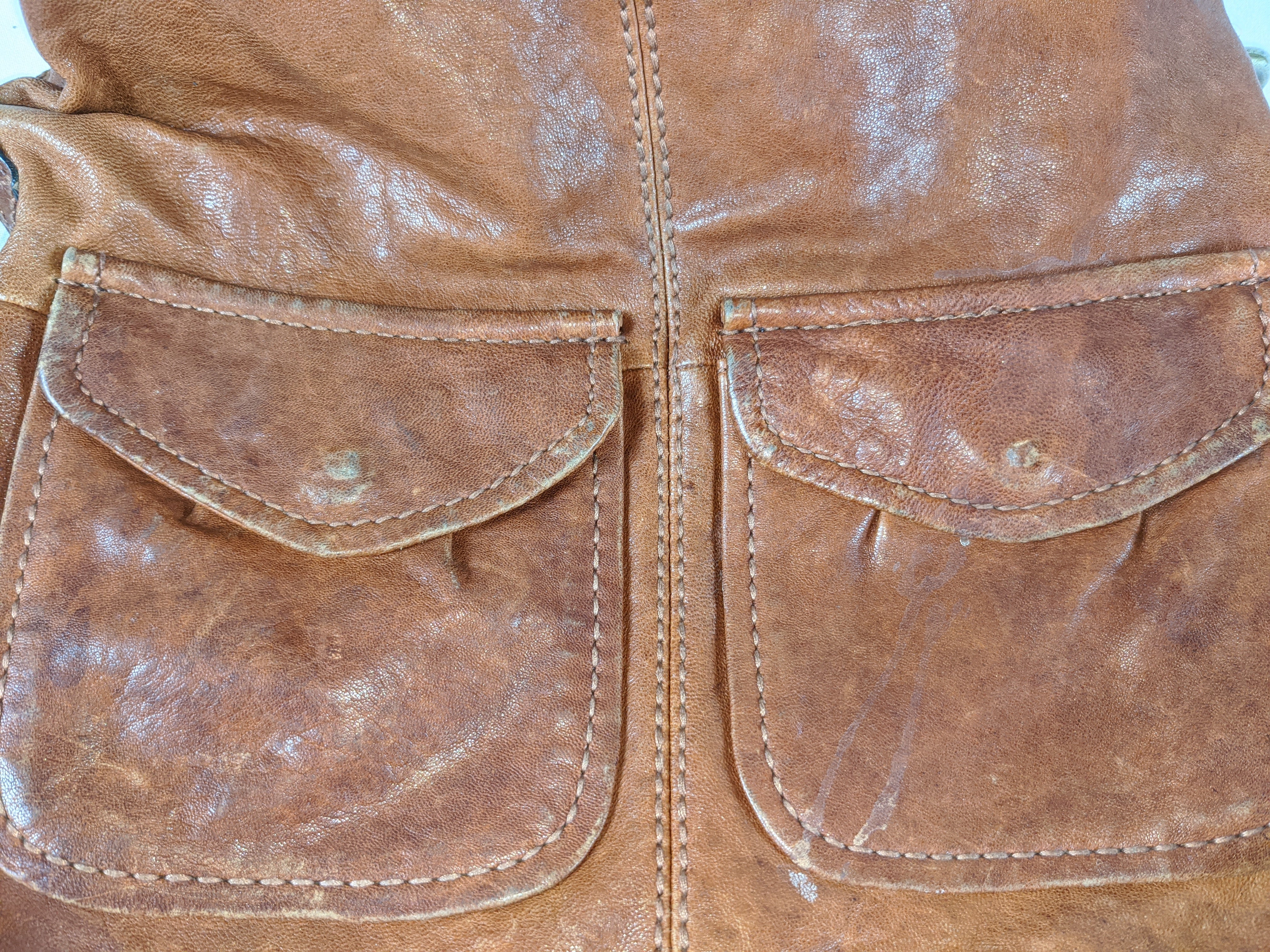 Fossil Brown Leather Foldover Crossbody (6925913555127)