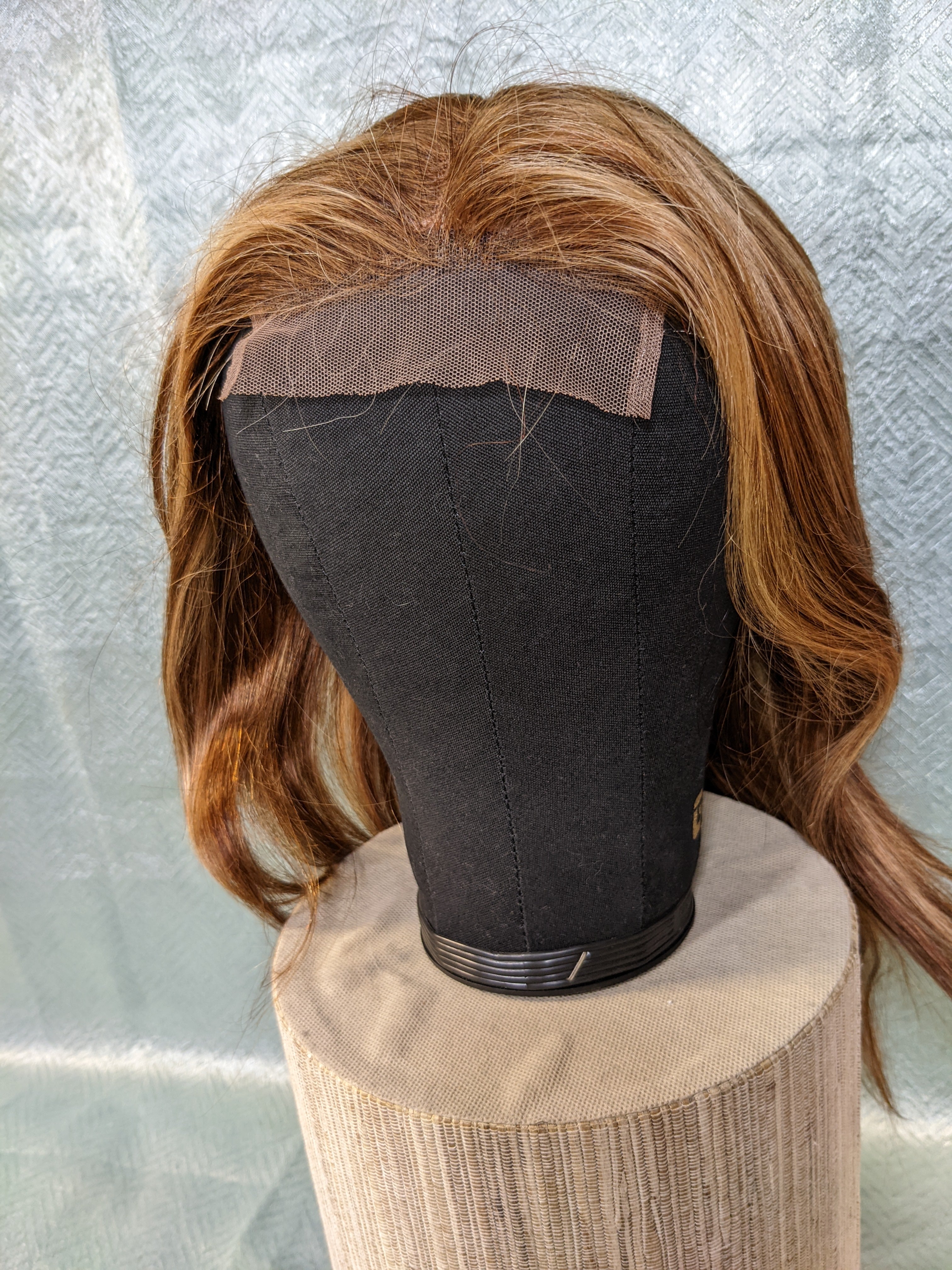 U-Nice 14 Inch Brown Carmel Wig Human Hair (7572830355694)