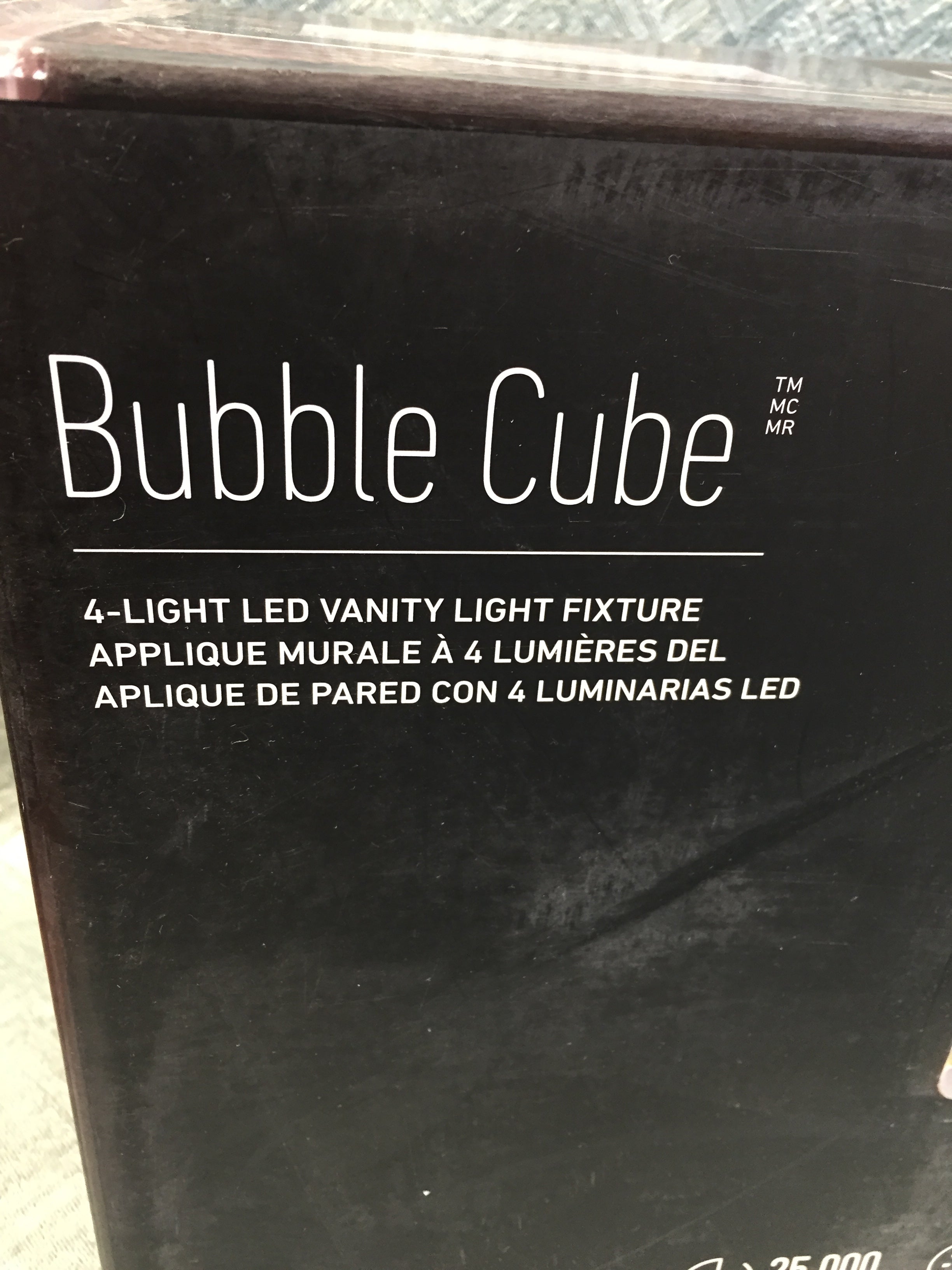 Artika Bubble Cube 4-LED Vanity Light, Chrome (7588158931182)