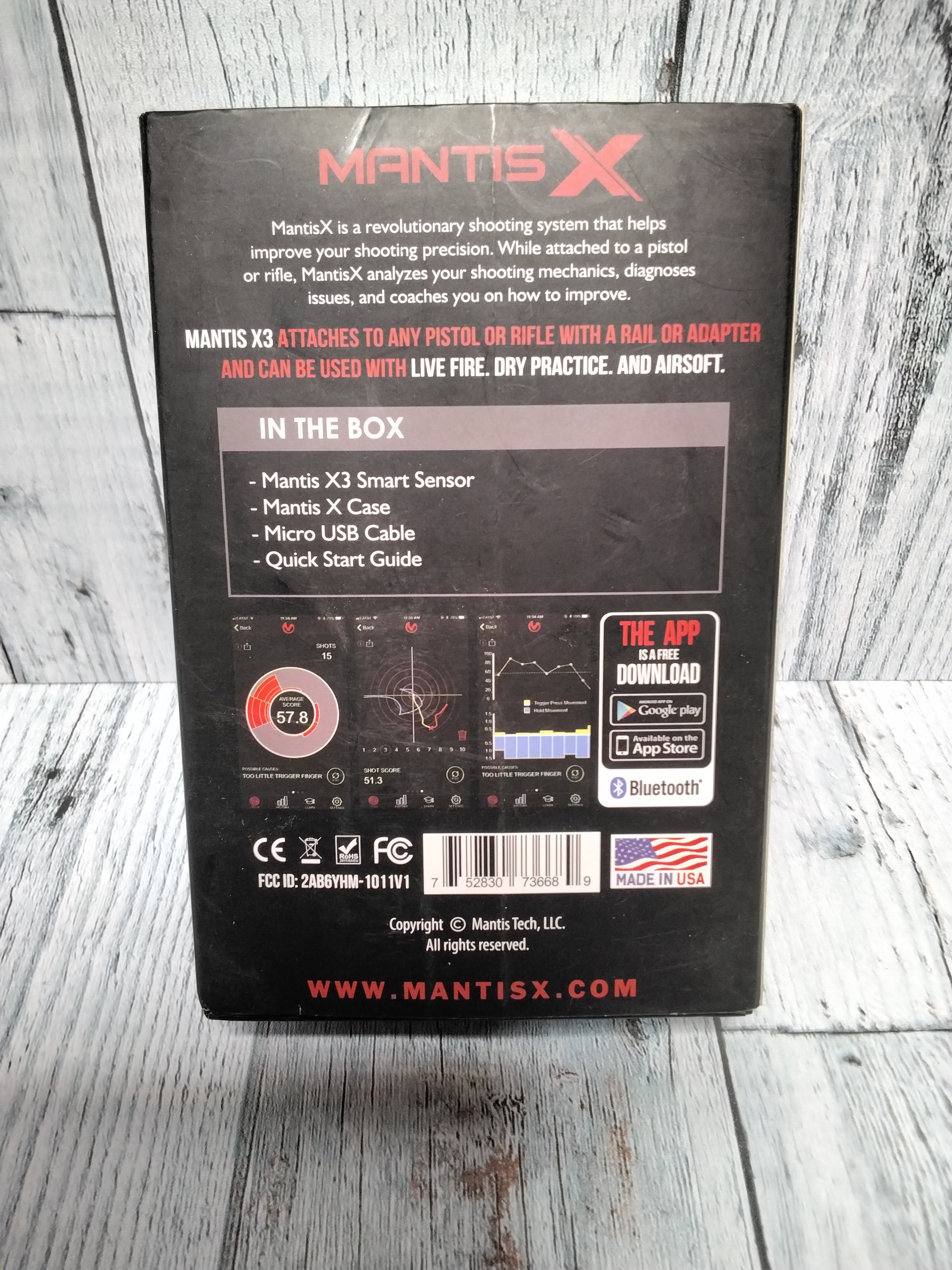 Mantis X3 Shooting Performance System, Real-time Tracking, Analysis, Diagnostics (7775961186542)