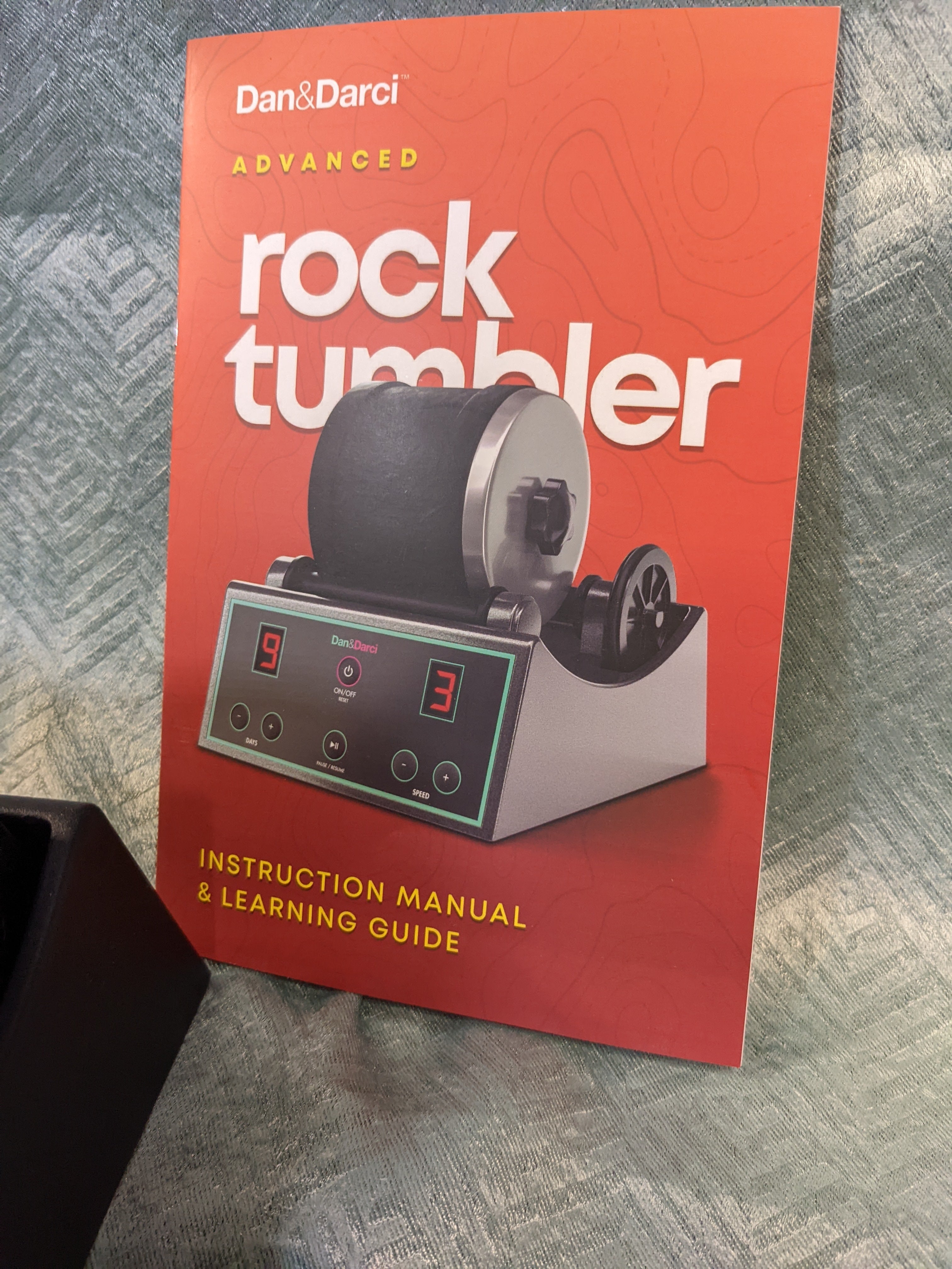 Advanced Professional Rock Tumbler Kit - with Digital 9-day Polishing timer & 3 speed settings (7506048188654)