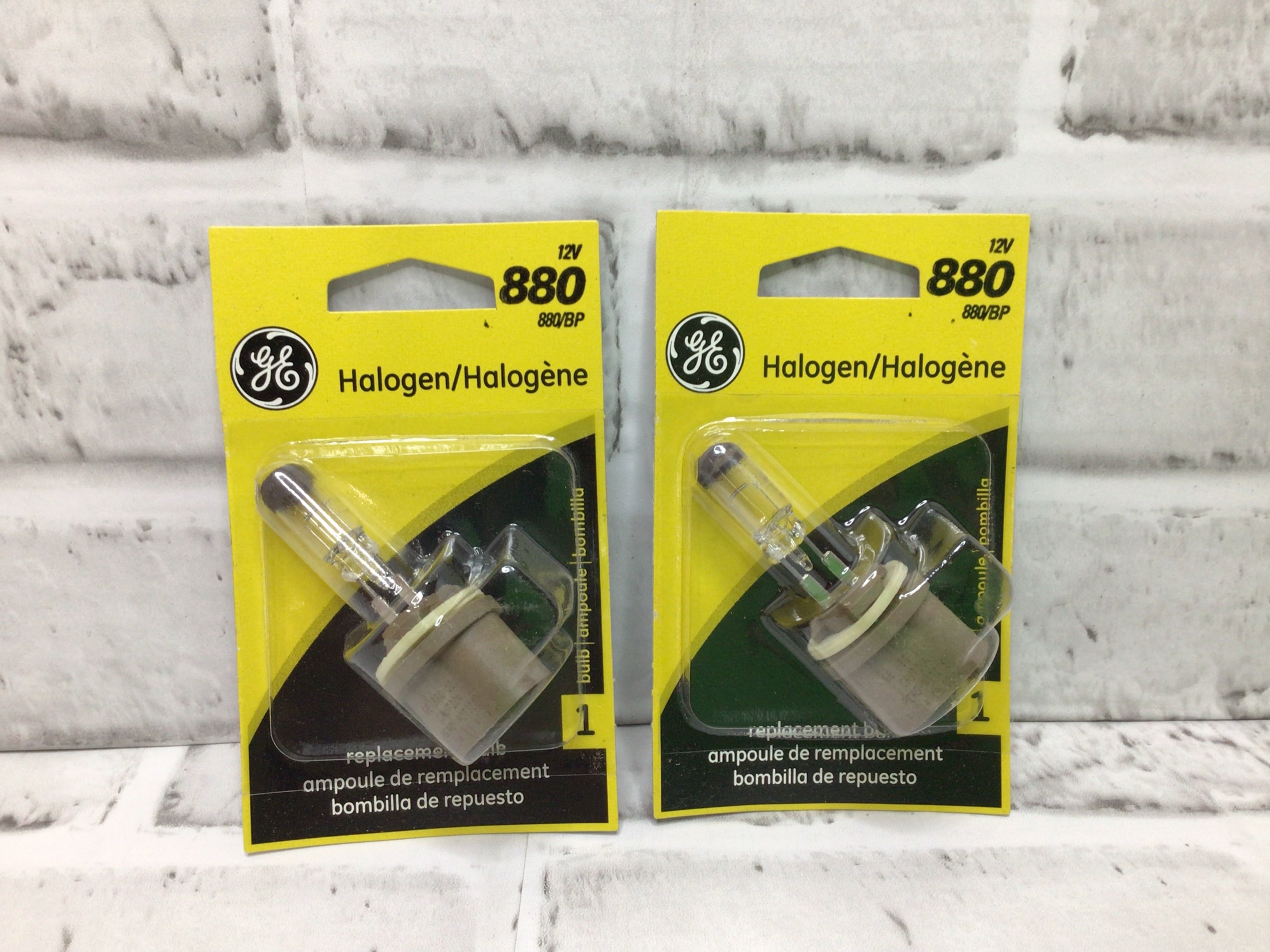 GE Standard Halogen 880 BP 12V 2 Automotive Replacement Fog Light Bulbs (new) (8115866534126)