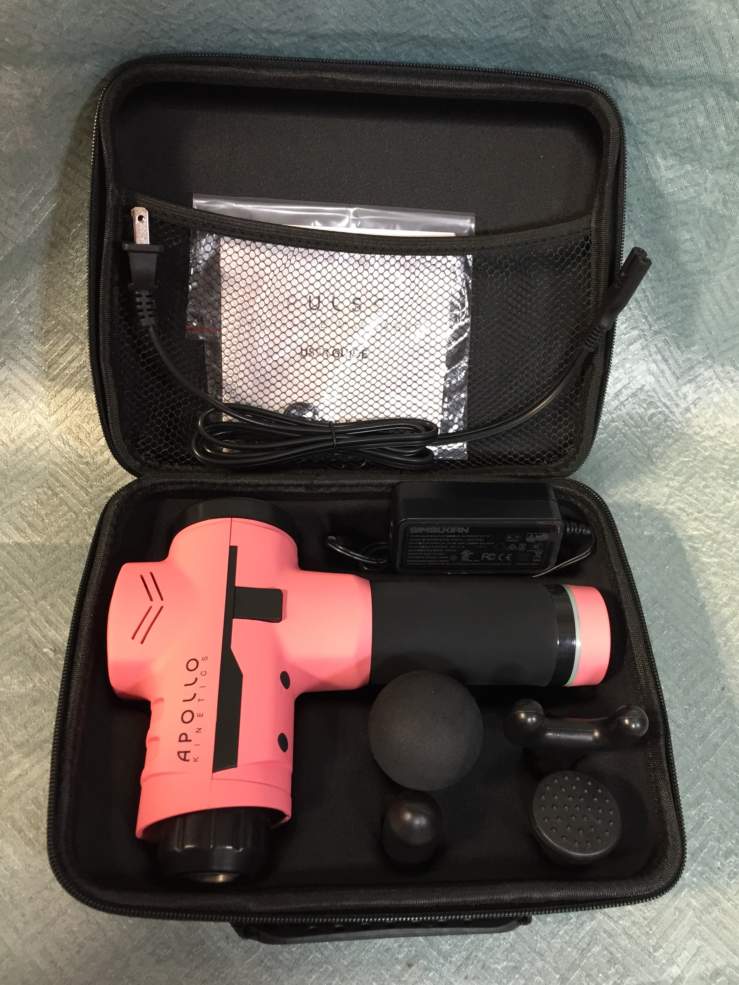 Apollo Kinetics Pulse Portable Massage Gun - Soft Coral (7591848935662)
