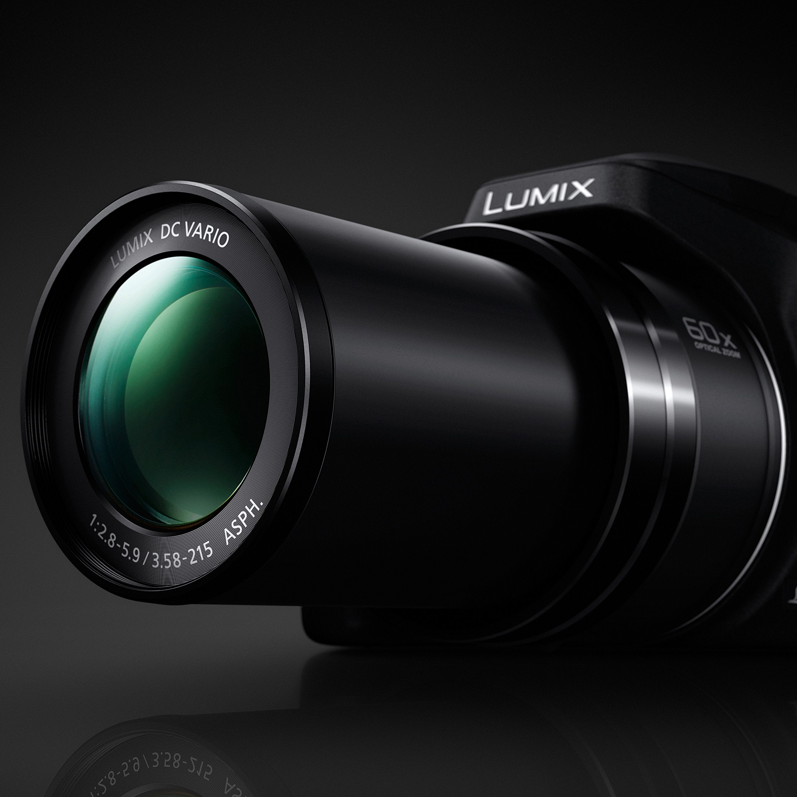 Panasonic LUMIX FZ80 4K Digital Camera, 18.1 Megapixel Video Camera, 3-Inch LCD (7953802756334)