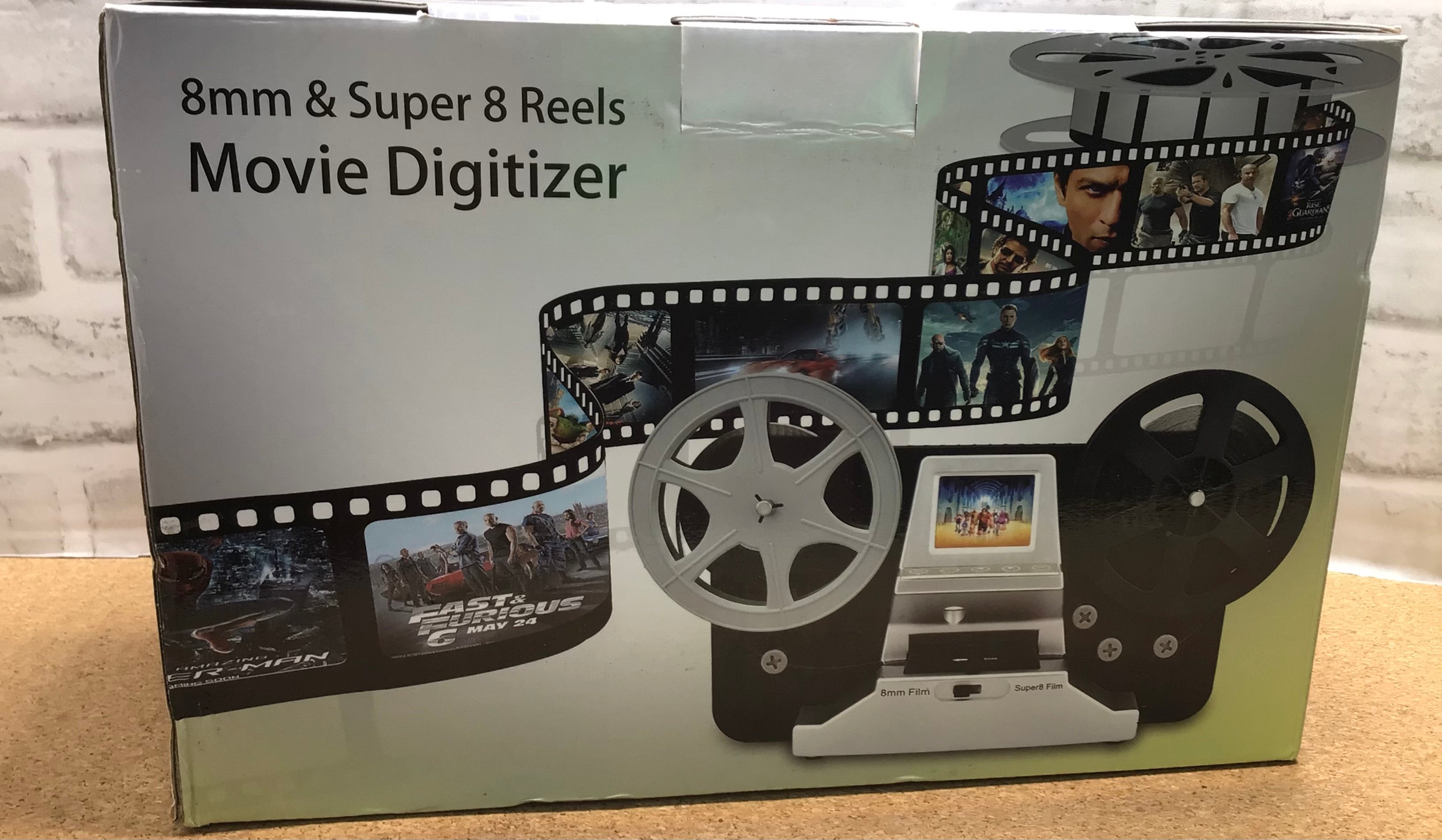 8mm & Super 8 Reels to Digital MovieMaker Film Scanner Converter (7867359920366)