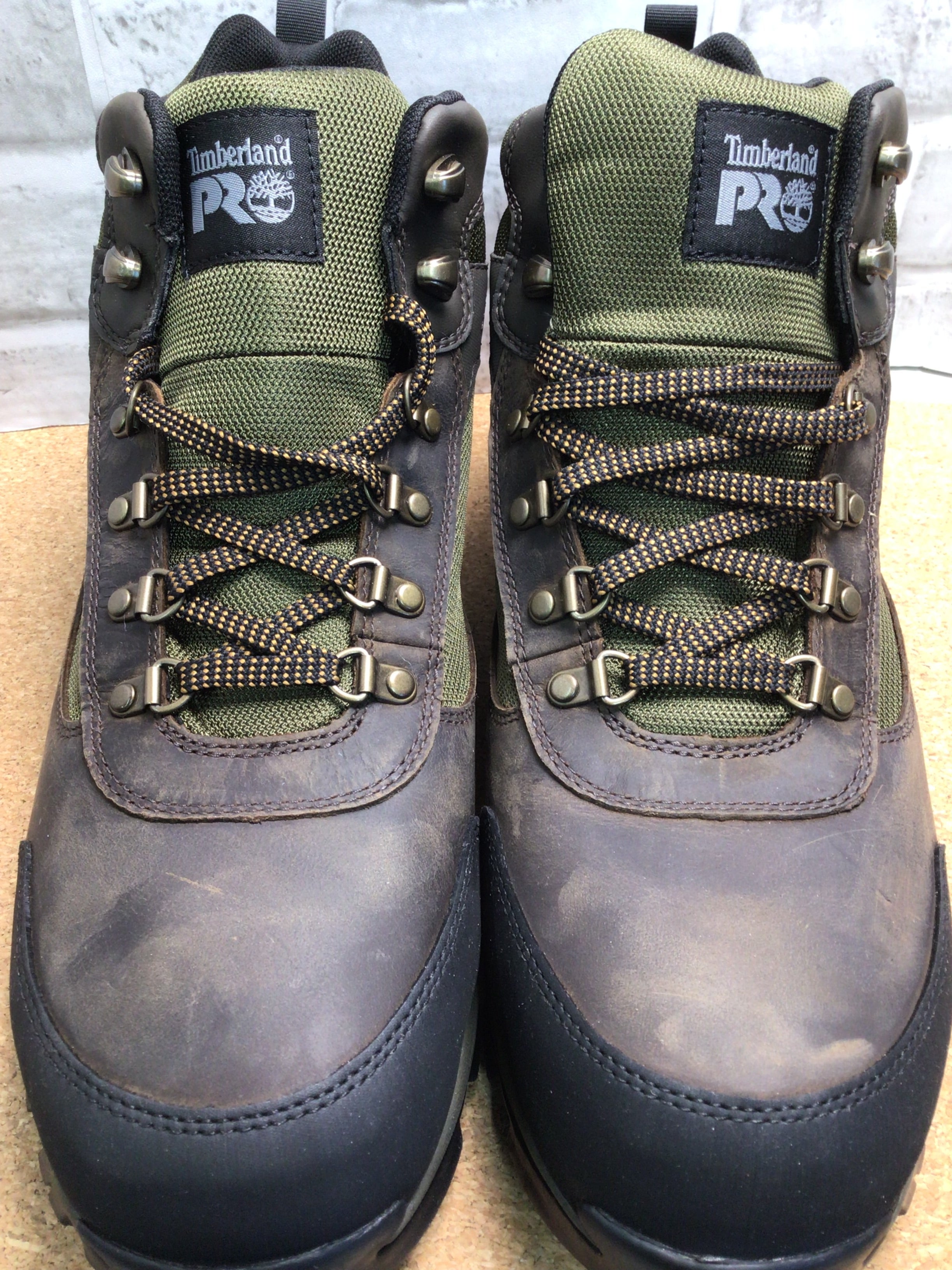 Timberland Men's Keele Ridge Steel Safety Toe Waterproof/ Brown, Size 14 (7884630556910)