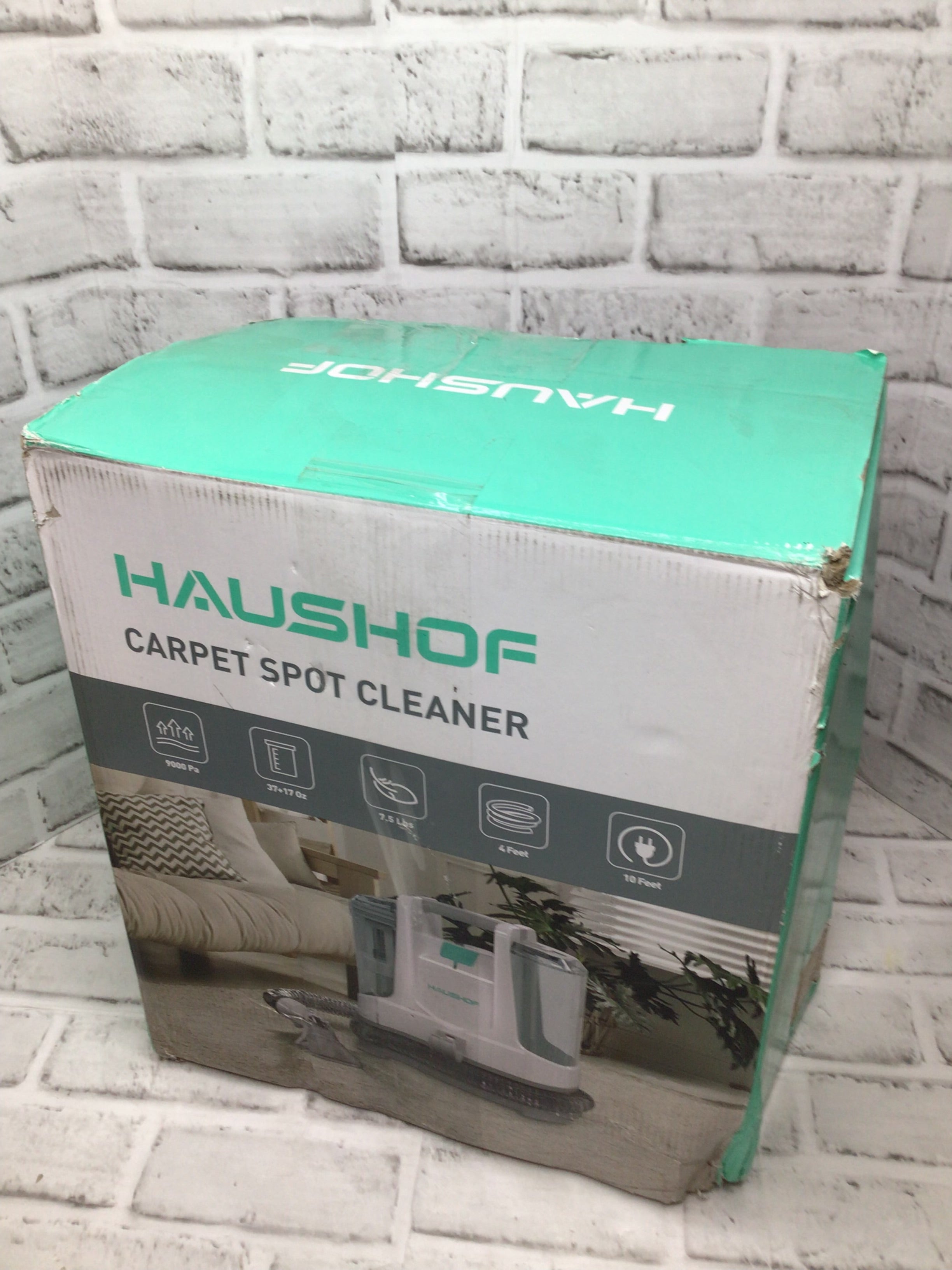 HAUSHOF HH22050AE Portable Carpet Spot Upholstery Cleaner Lightweight Handheld (8141287129326)
