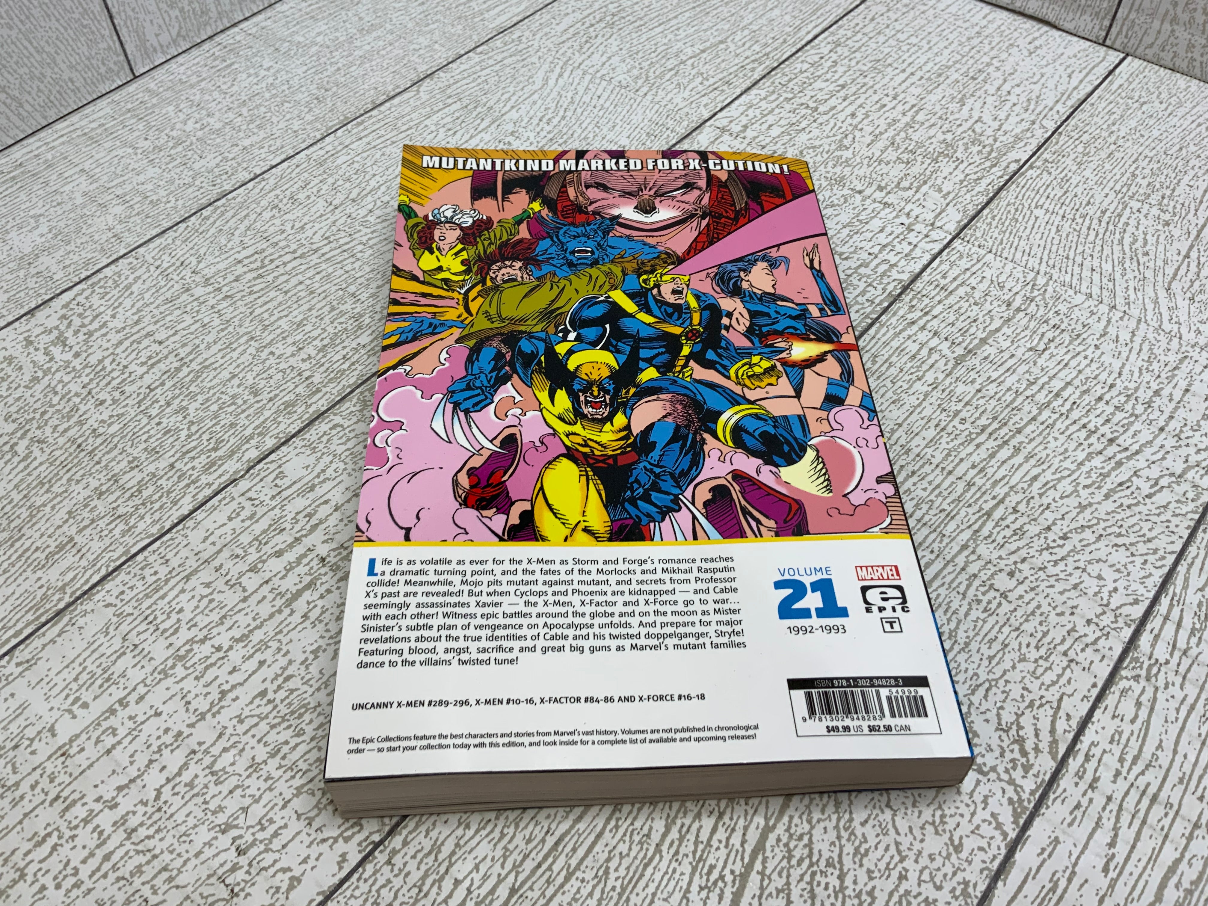 X-Men Epic Collection: The X-Cutioner's Song (X-Men, 21) (8033507967214)