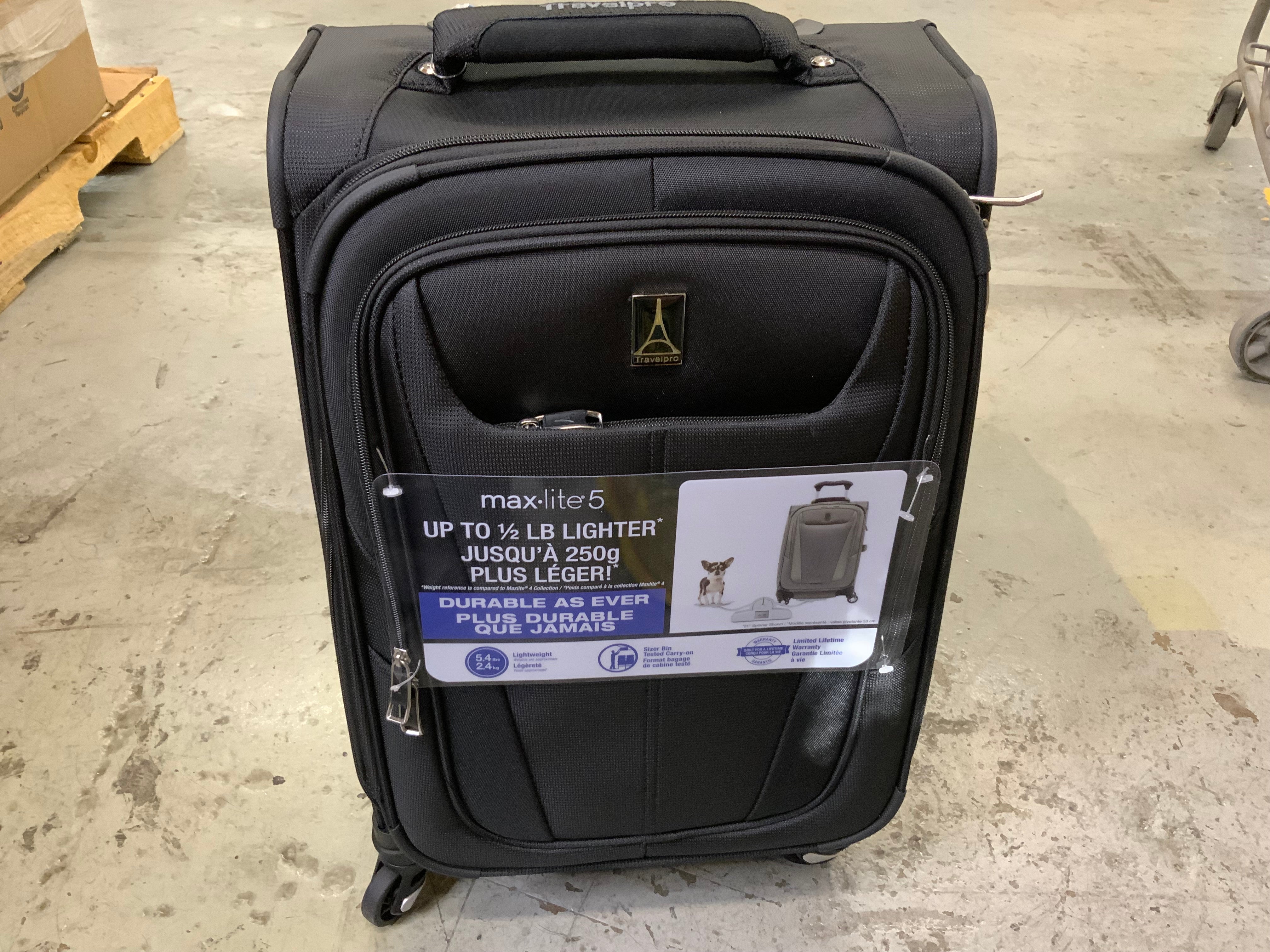 Travelpro Maxlite 5 Softside Expandable Luggage with 4 Spinner Wheels - 21 Inch (8086162407662)