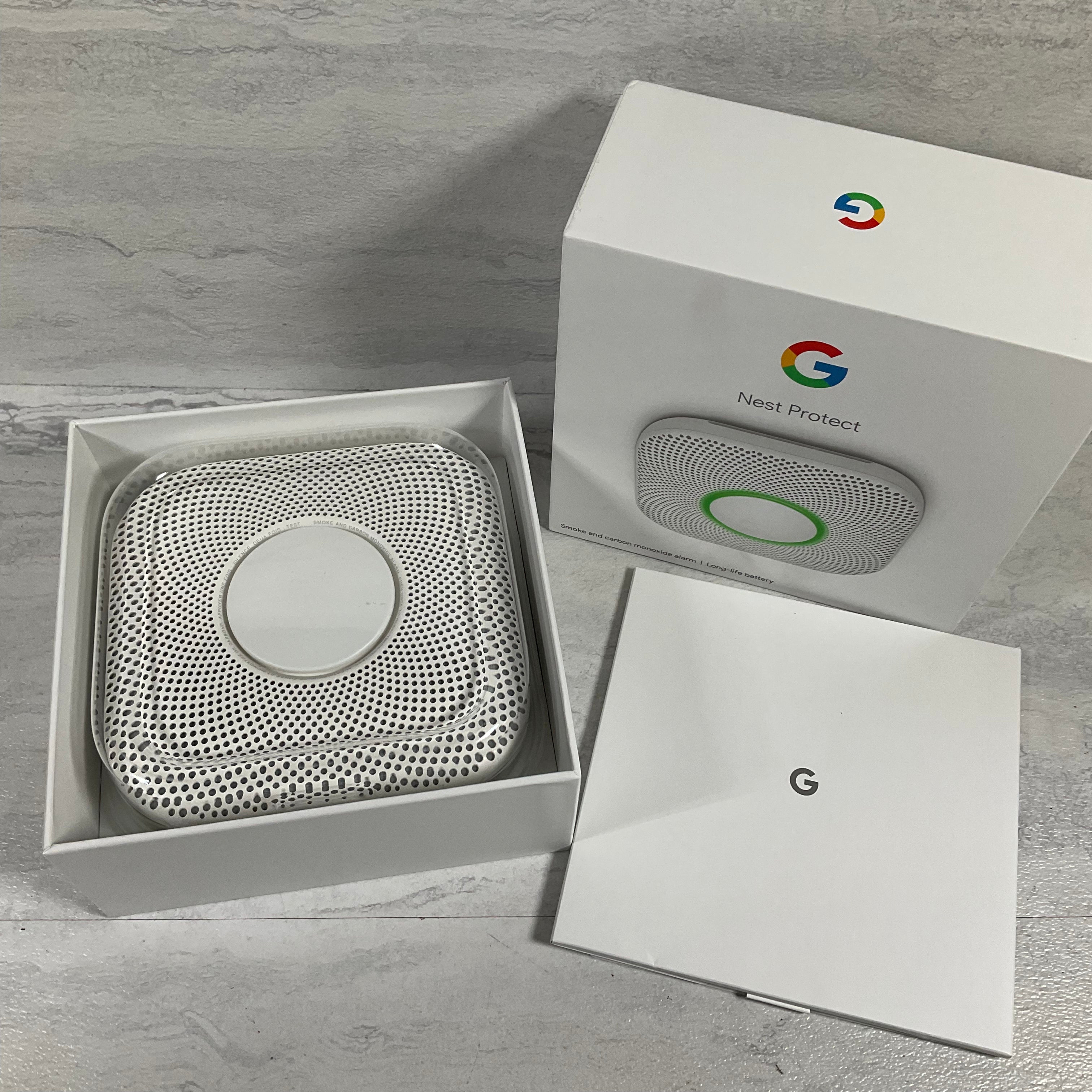 Google Nest Protect - Smoke Detector/Carbon Monoxide Detector - S3000BWES (7340197314798)