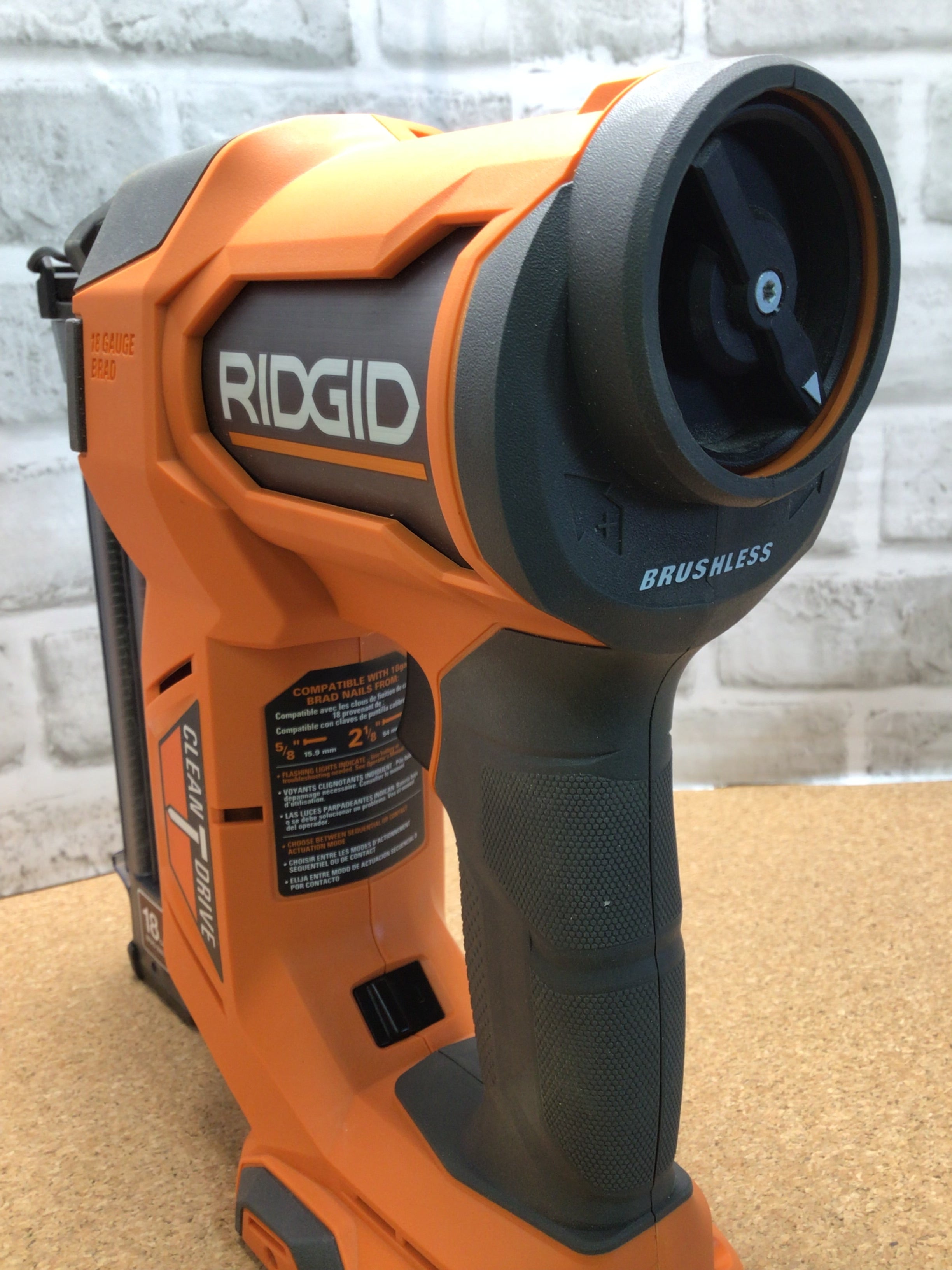 18V Brushless Brad Nailer (7903653822702)
