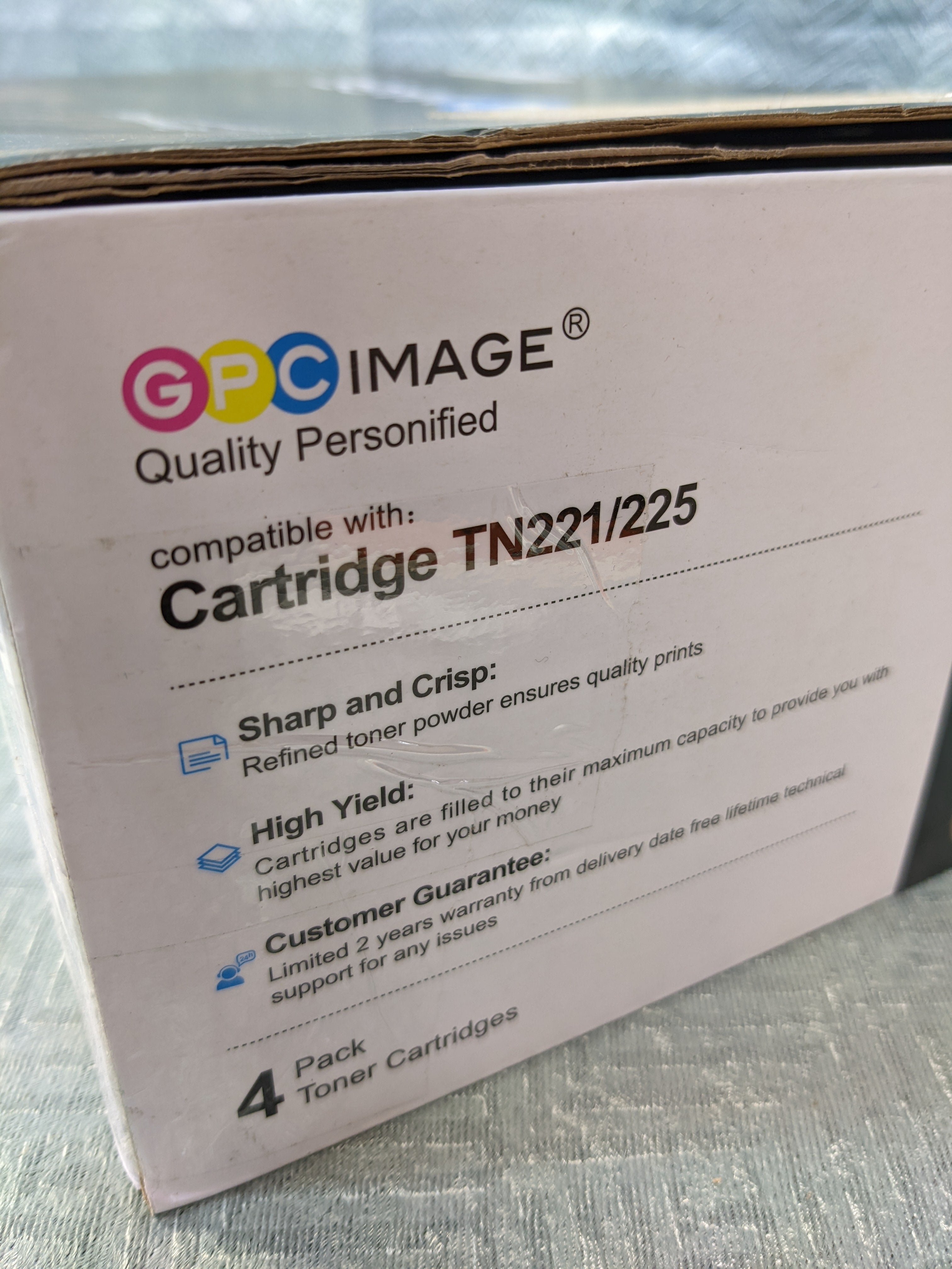 ValueToner Replacement Cartridge 4 Pk (TN221/225) Expires 5/2023 (7550531305710)