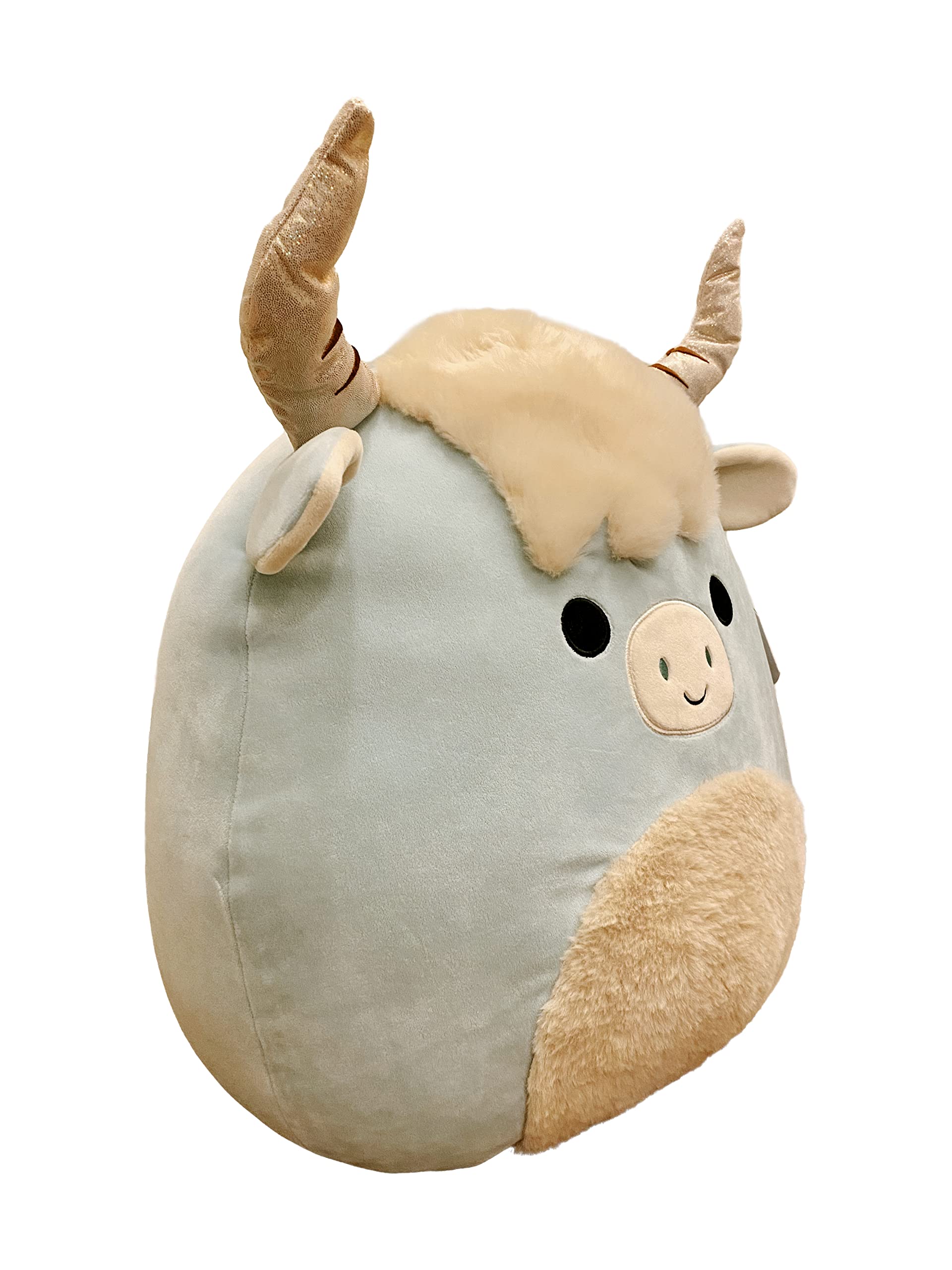 Squishmallows Official Kellytoy Squishy Soft Plush Toy Animals (16 Inch, Armie he Green Bull Ox Cow) (7780088283374)