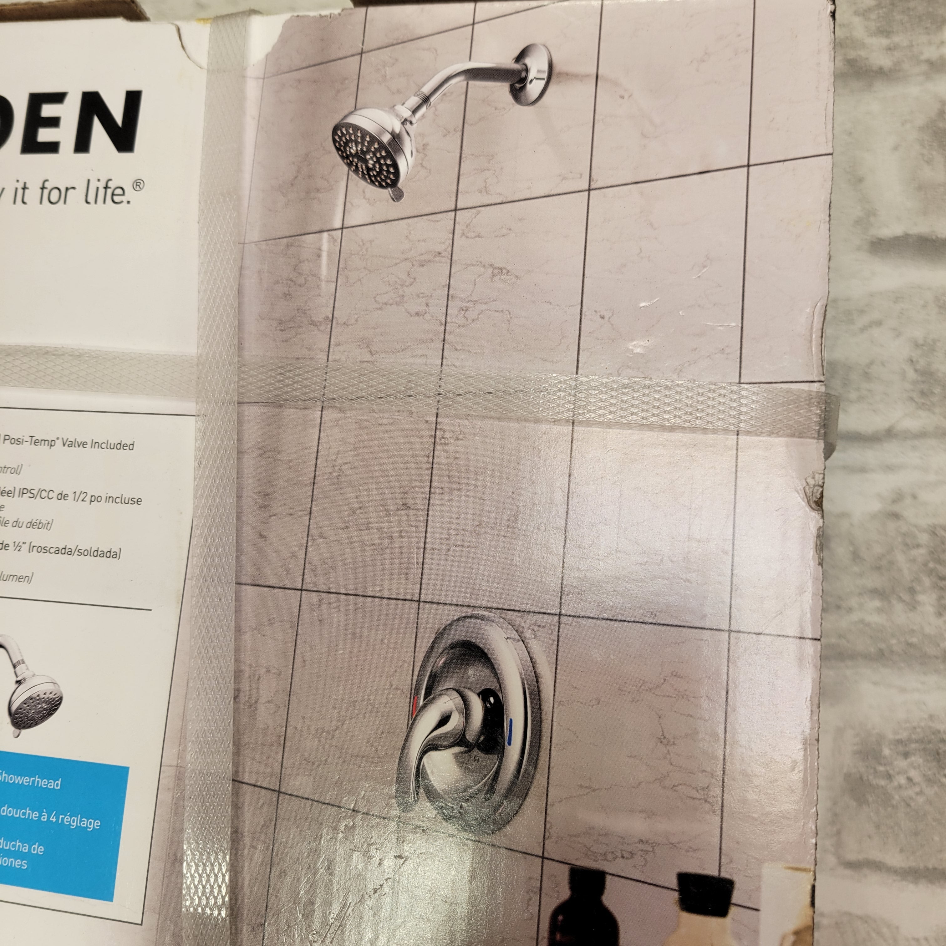 Moen 82604 Adler Tub & Shower Faucet, Chrome