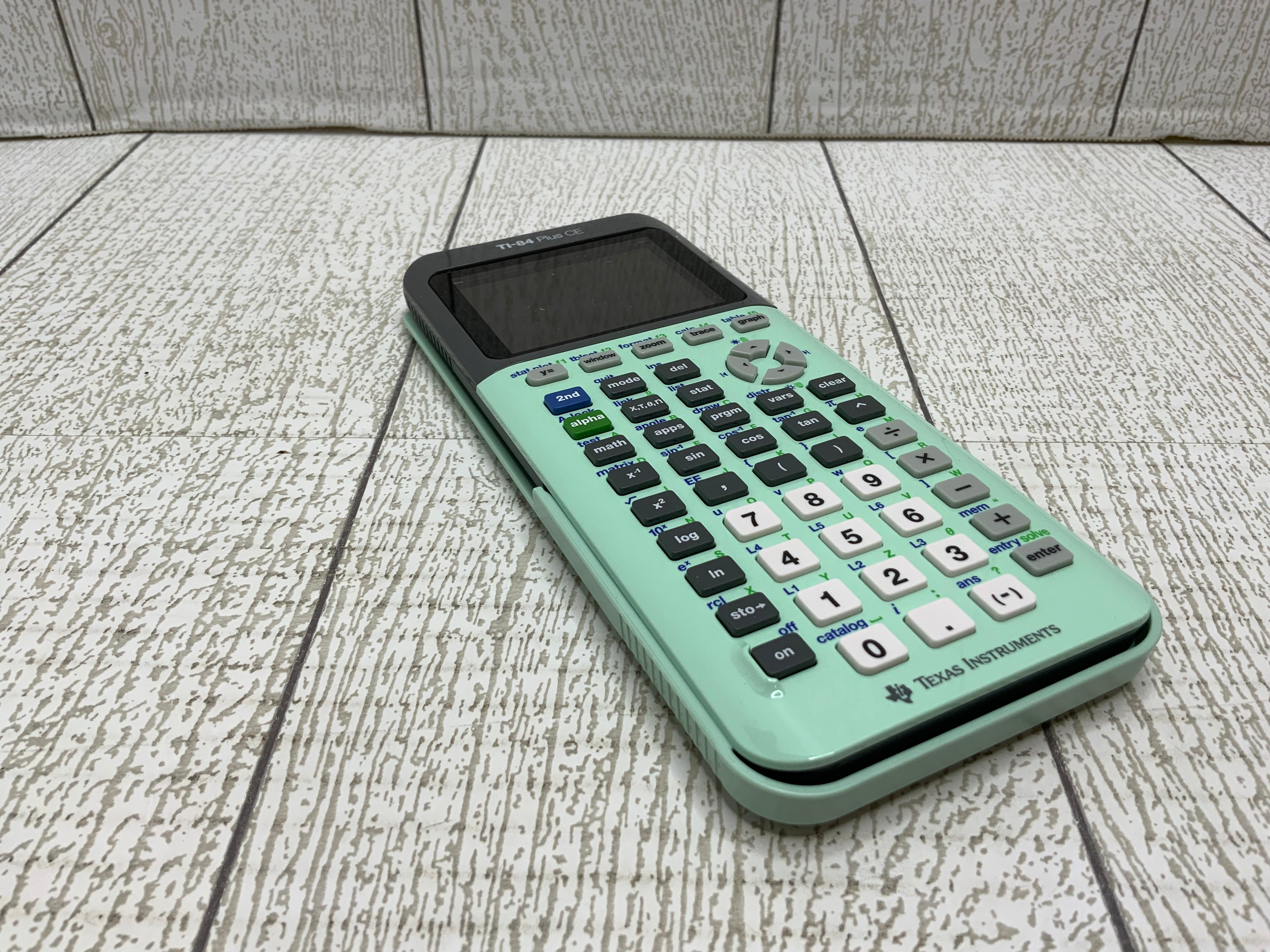 Texas Instruments TI-84 Plus CE Color Graphing Calculator, Mint (8026098860270)