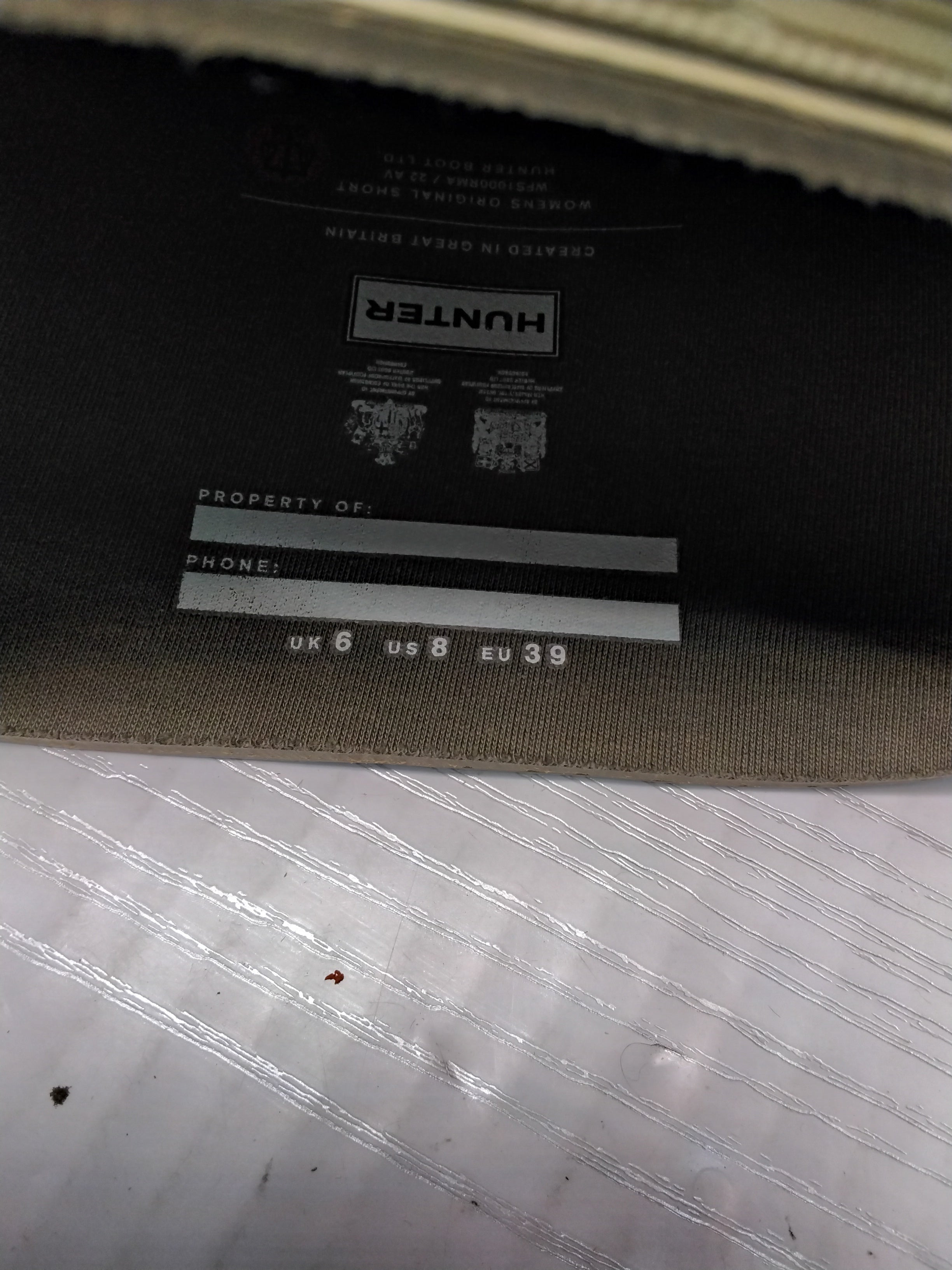 Hunter Women's Original Short Rain Boot, Size 8 - Olive Green (7870765957358)