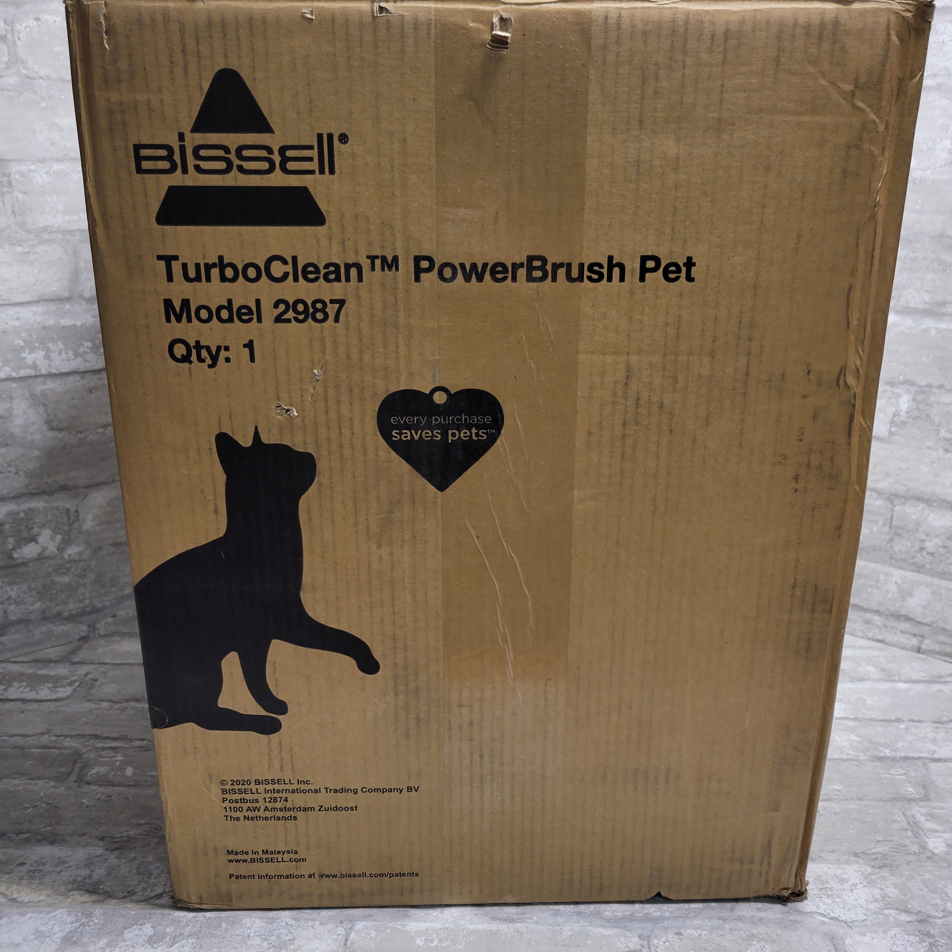 BISSELL TurboClean PowerBrush Pet Carpet Cleaner - Green/Black (2987) (8073240379630)