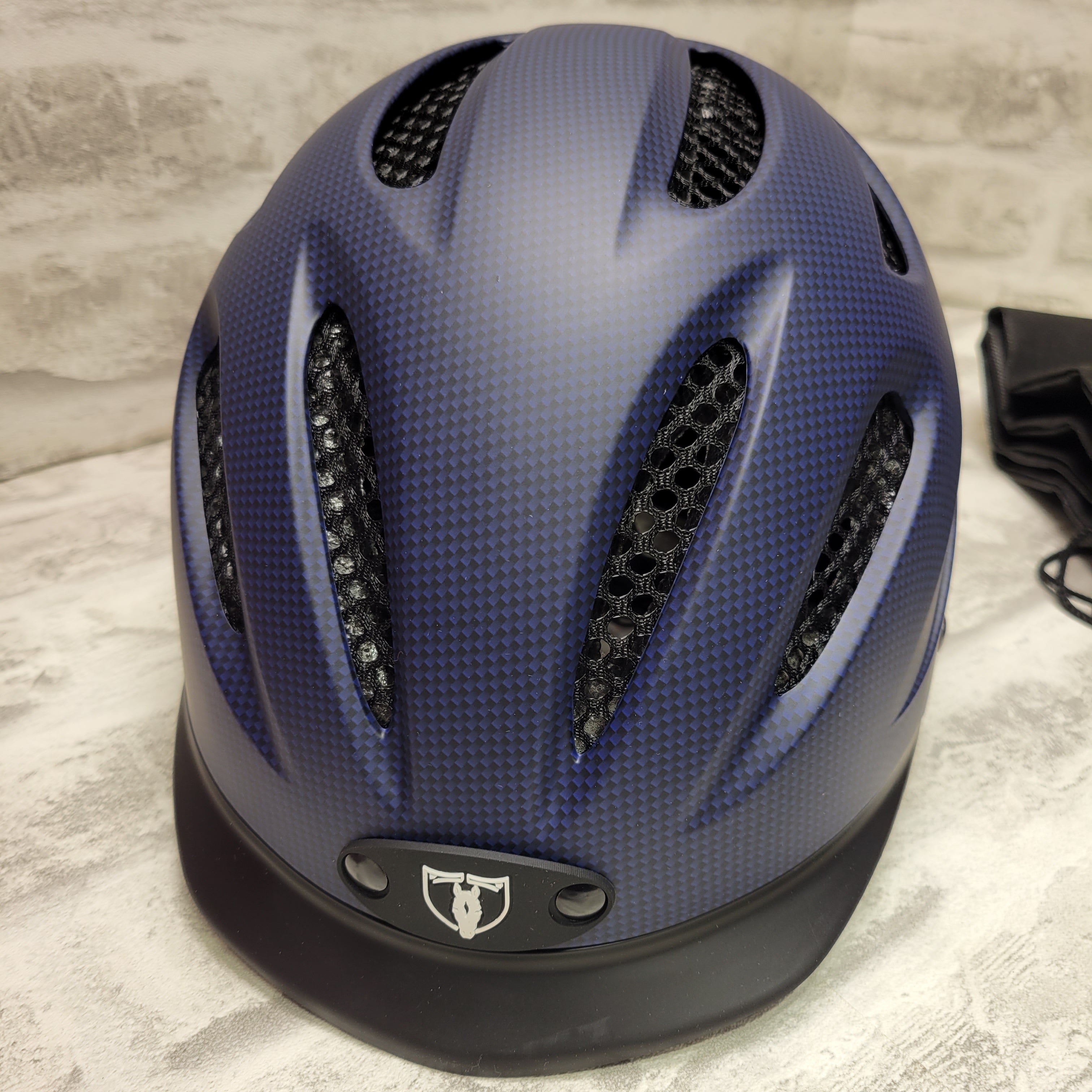 Tipperary Equestrian Horse Riding Helmet - Navy Blue - S (7670834102510)