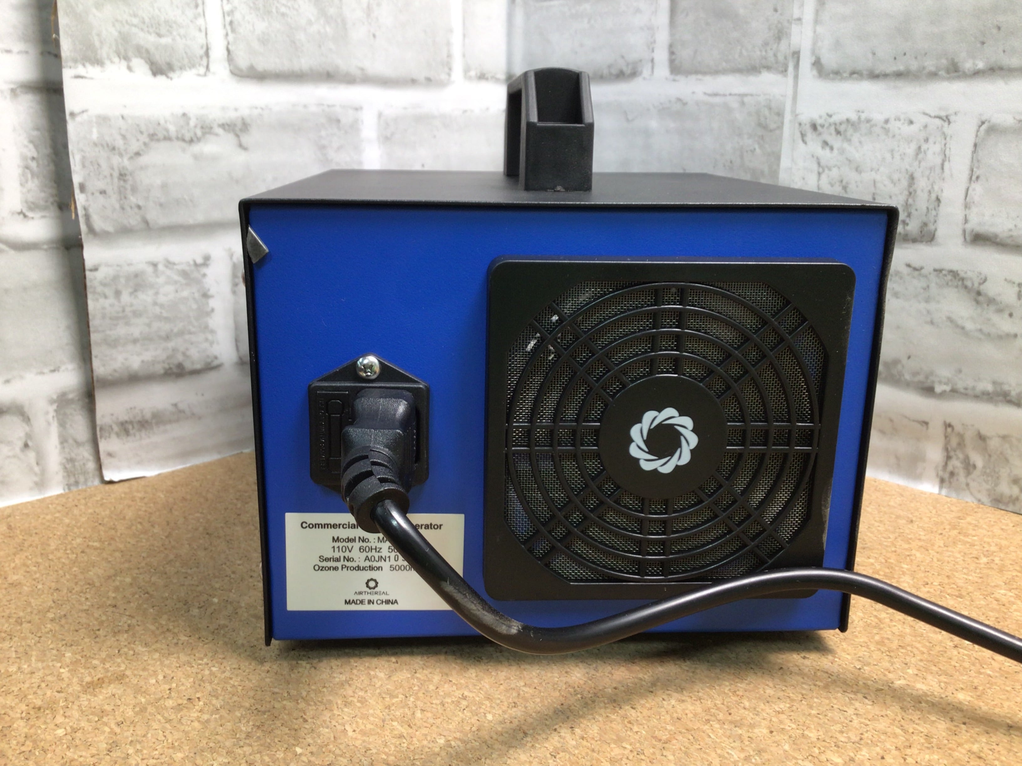 AIRTHEREAL MA5000 Com.Ozone Generator, 5000mg/Home Air Ionizers Deodorizer (7936417530094)