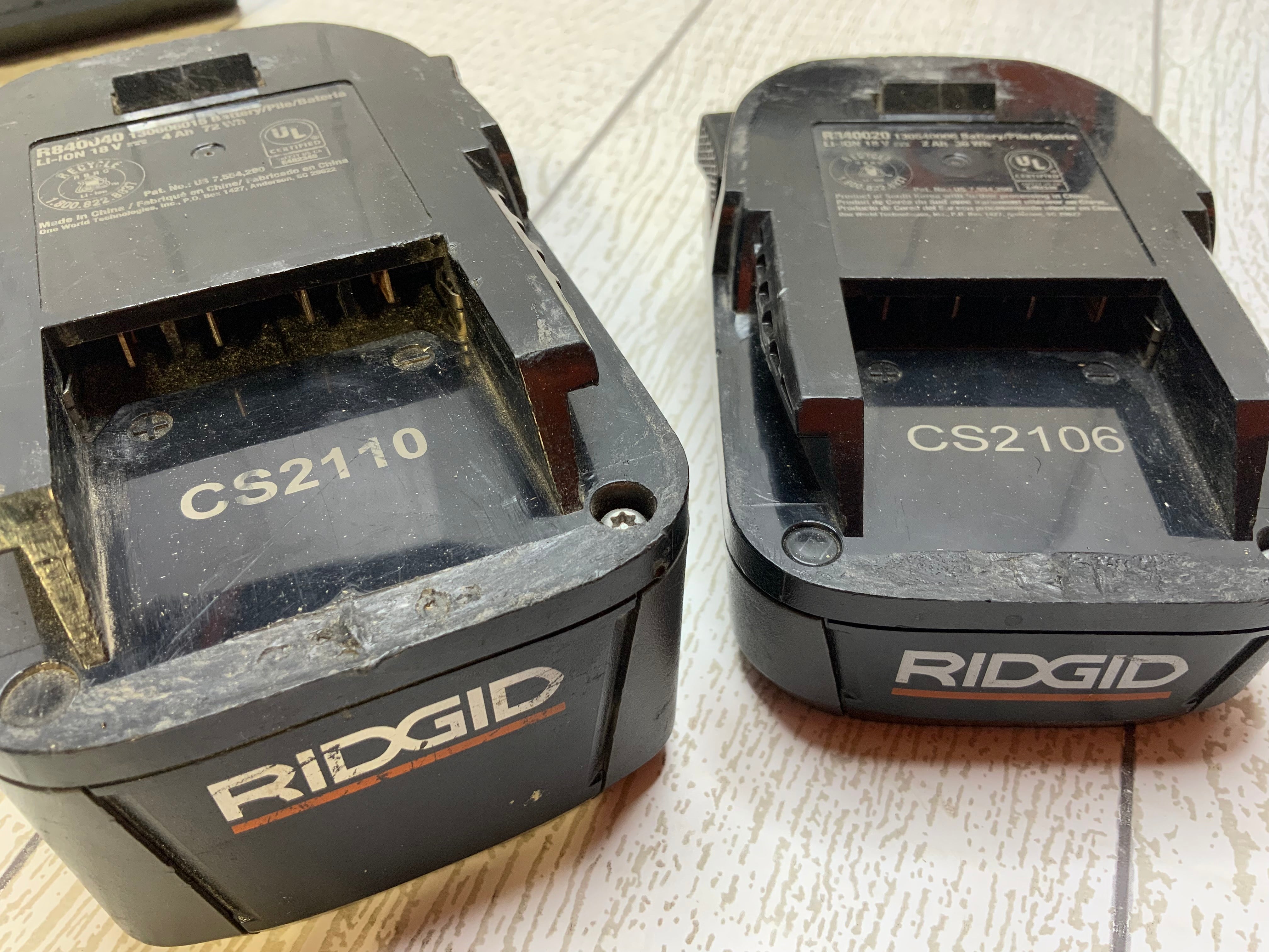 Ridgid R9225 18V Brushless 4 PC Combo Kit (Pre-owned) (7952075981038)