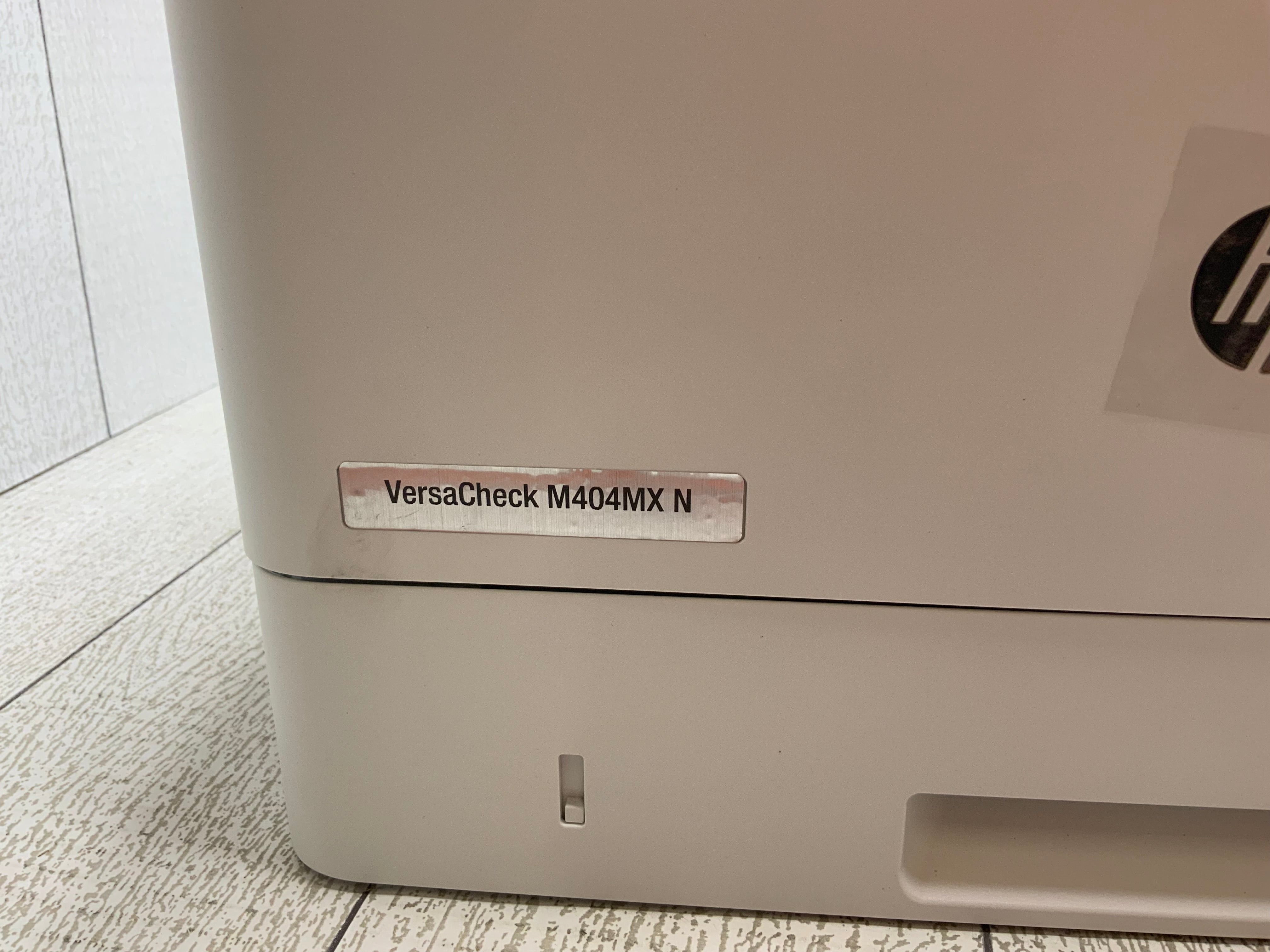 HP LaserJet M404 MXE Check Printer W/ VersaCheck X1 Platinum Bundle (8051757514990)