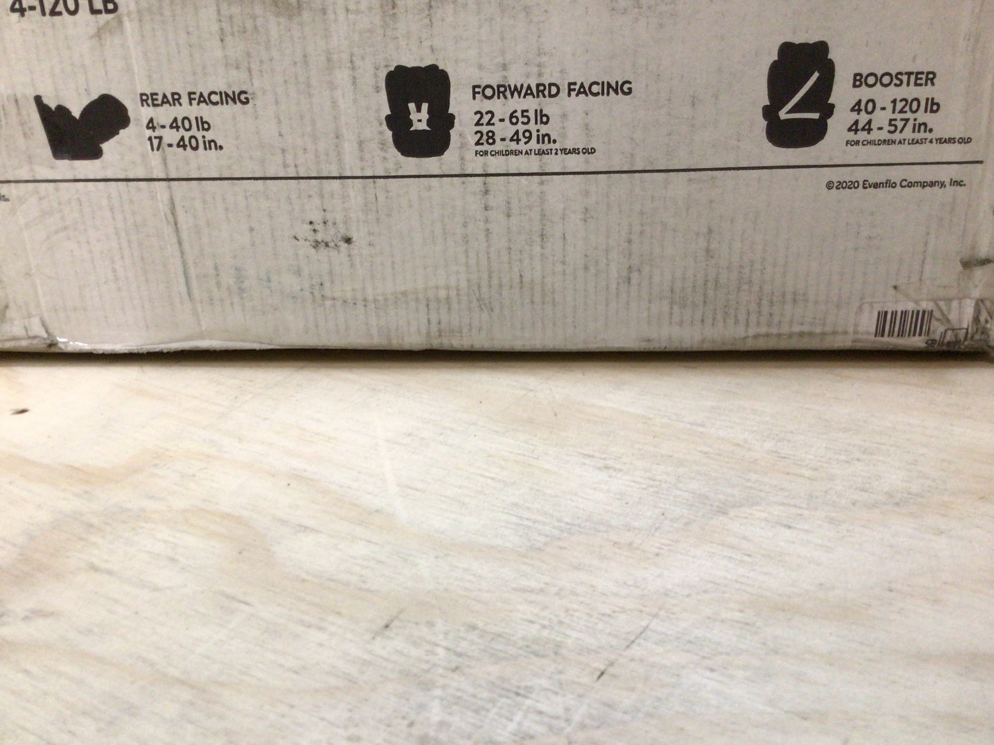 *OPEN BOX* Evenflo 35312312AZ Gold Revolve 360 Car Seat Sapphire Exp. 12/2032 (8094999216366)