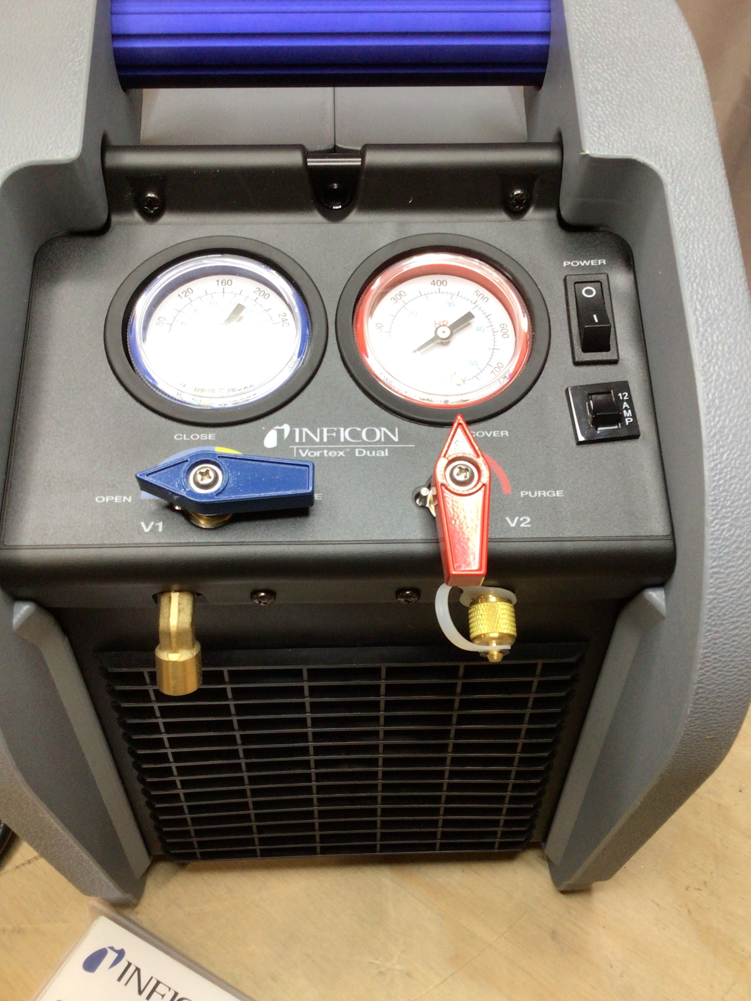 Inficon 714202G1 Vortex Dual, Refrigerant Recovery Machine 714202G1
